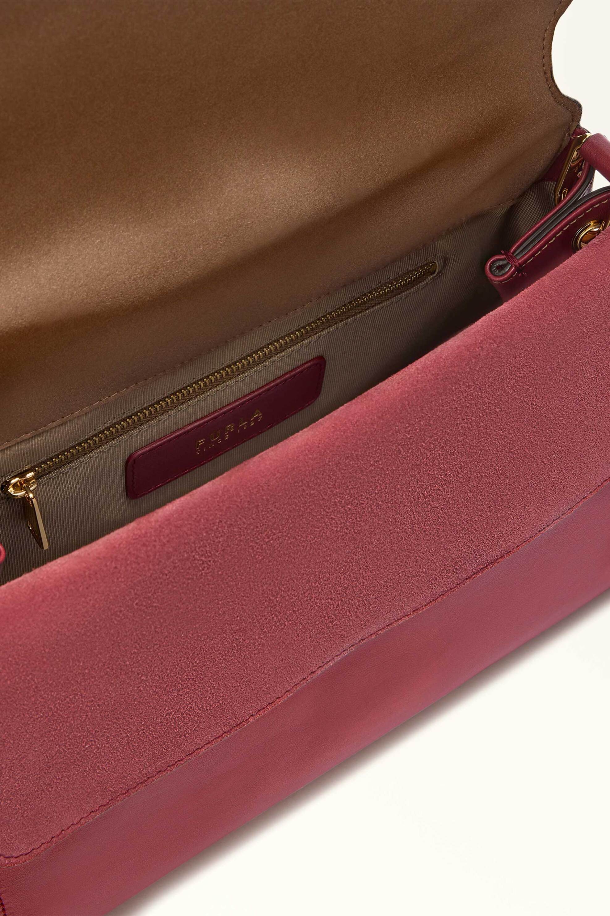 FURLA Furla γυναικεία τσάντα ώμου "Domus Bag S" - WB01862-BX4185 Κόκκινο - 4