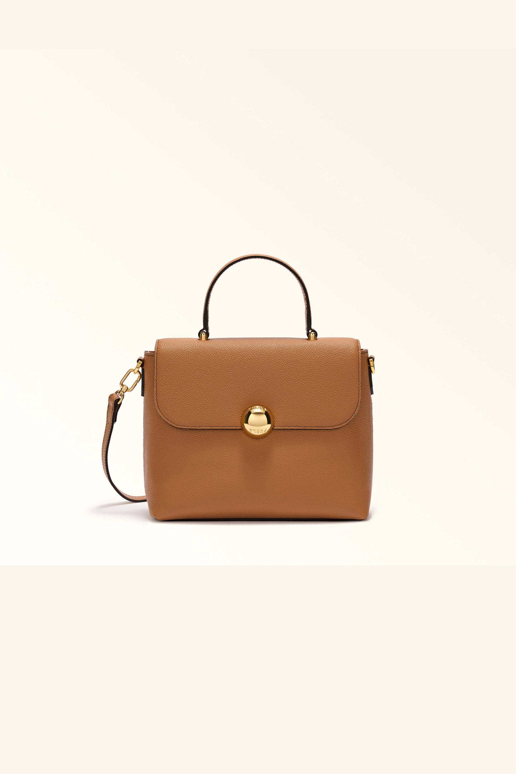 Furla γυναικεία τσάντα χειρός/crossbody "Moonlight Top Handle S" - WB01882-BX3036 Ταμπά