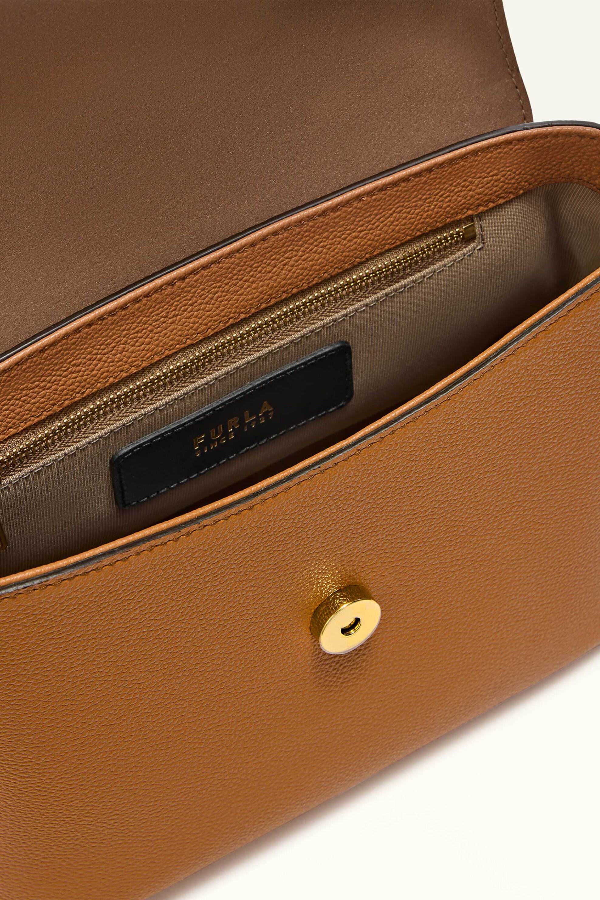 Furla γυναικεία τσάντα χειρός/crossbody "Moonlight Top Handle S" - WB01882-BX3036 Ταμπά φωτογραφία