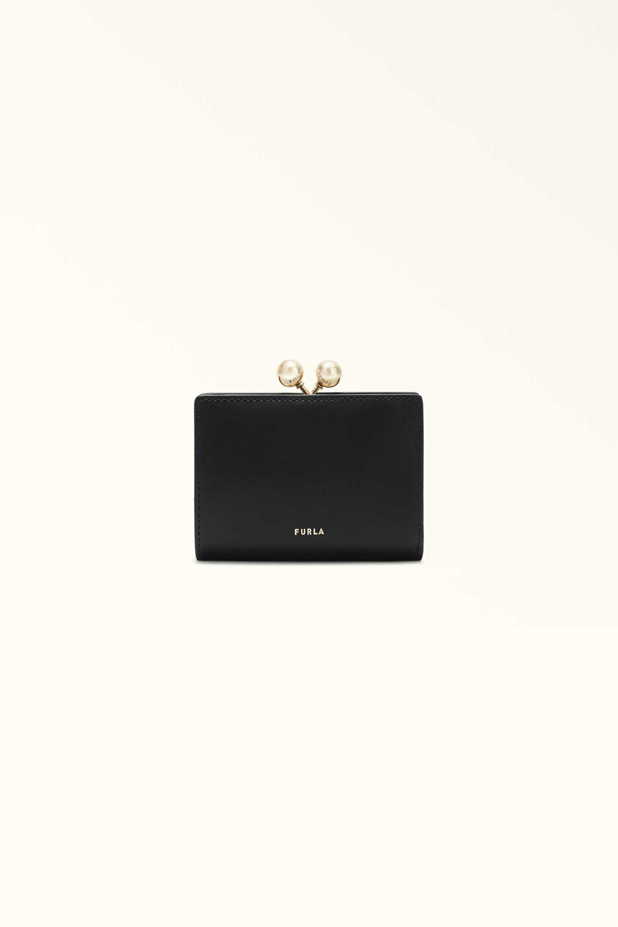 Furla γυναικείo πορτοφόλι "Dots Compact Wallet S" - WP00541-BX3104 Μαύρο