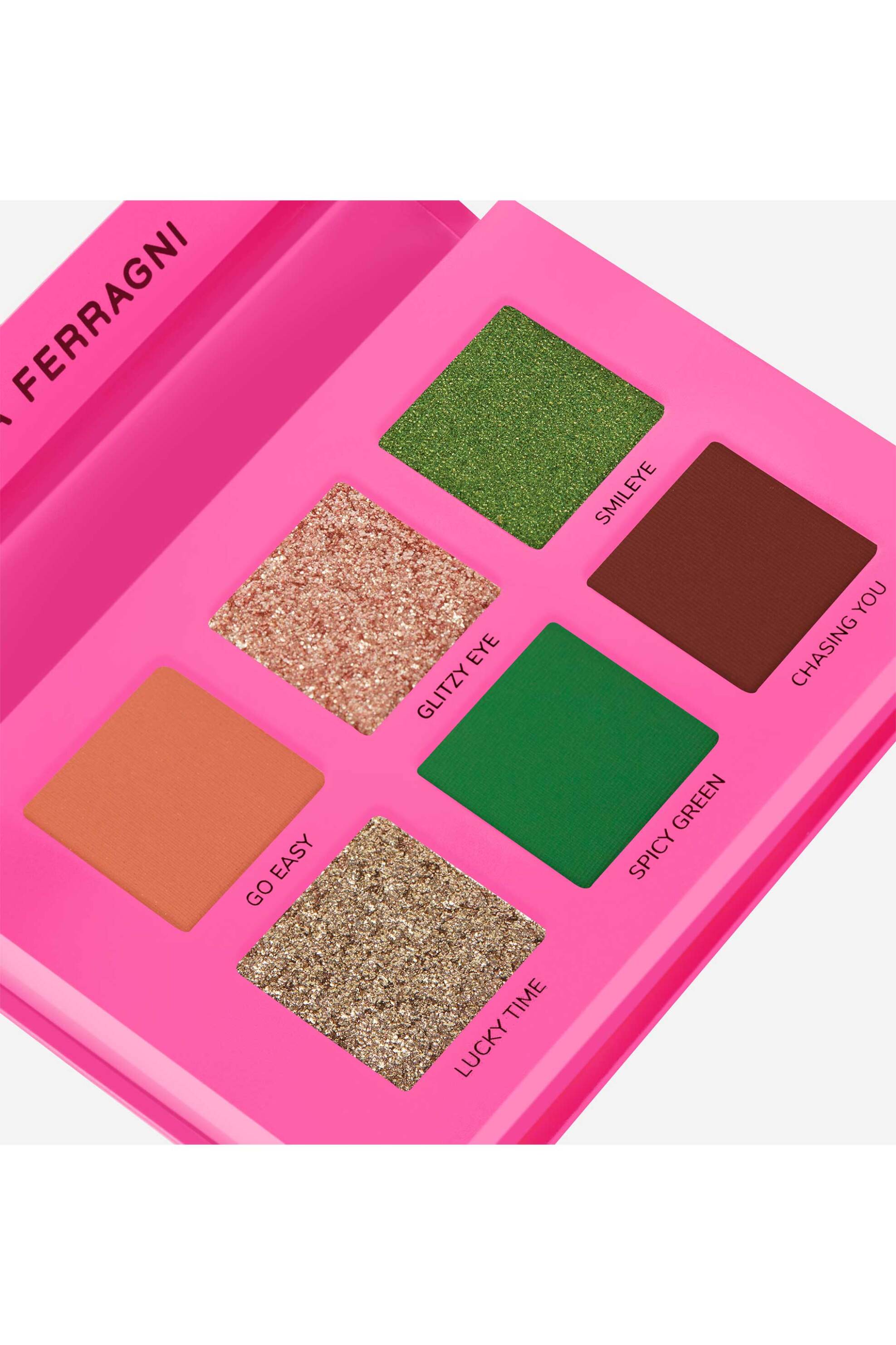 Chiara Ferragni Eyeshadow Palette - PM05EXTREMEPINK Fancy Green φωτογραφία