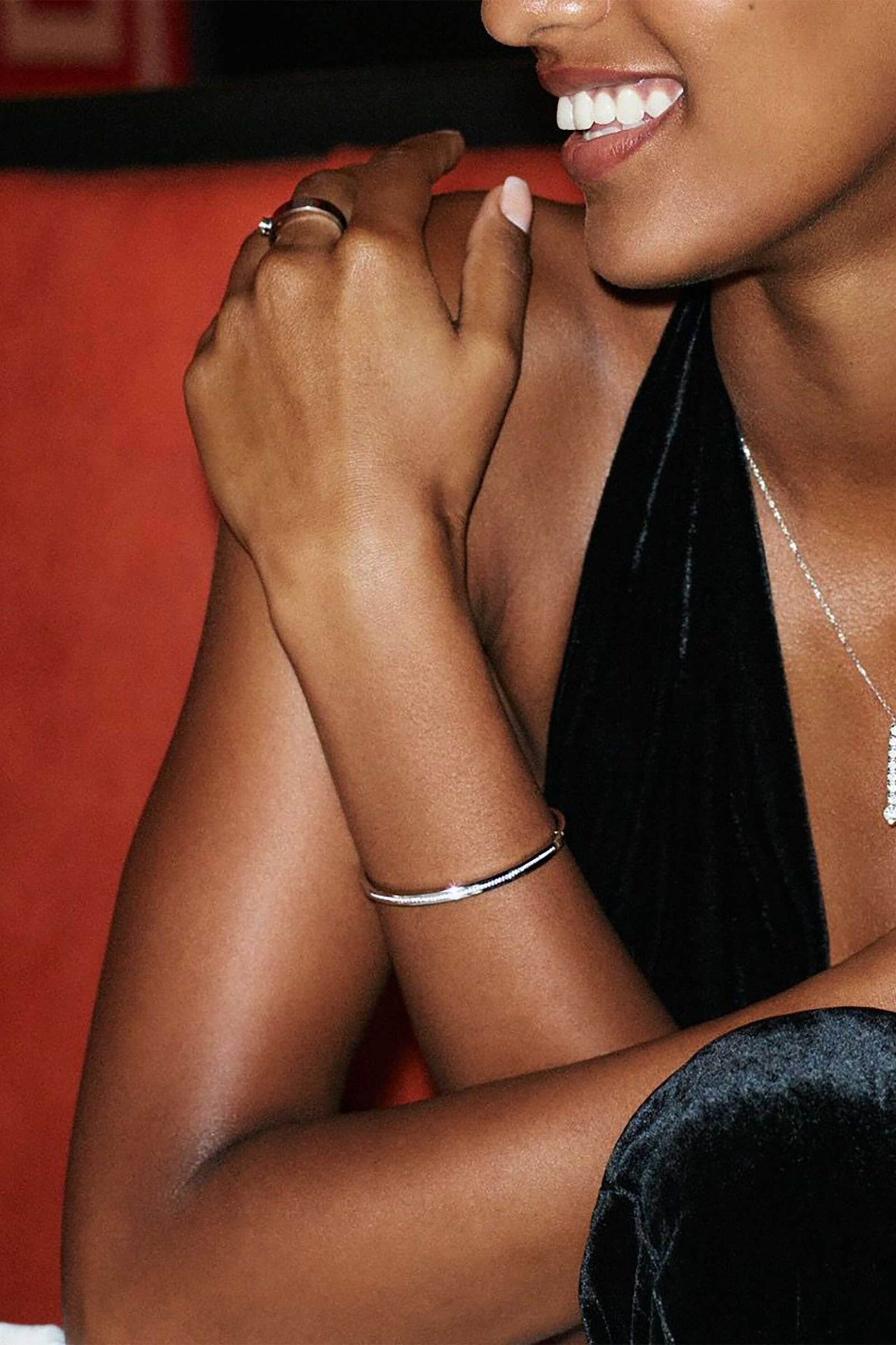 Edblad Γυναικείο Βραχιόλι Josefin Bangle Steel (L) - 127434-L