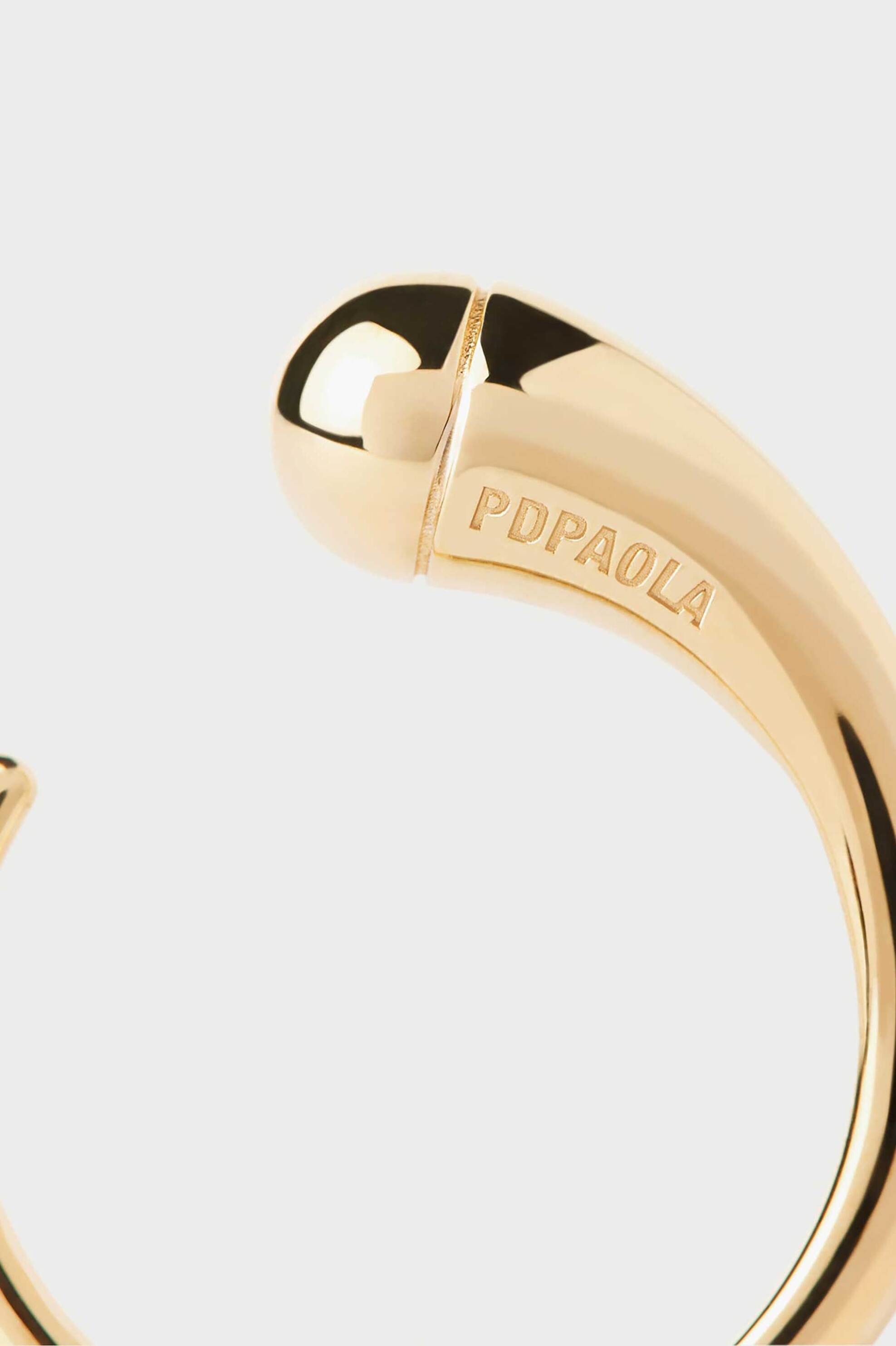 PDPAOLA γυναικείο δαχτυλίδι drop-shaped "Loop" 52 cm - AN01-D01-12 φωτογραφία