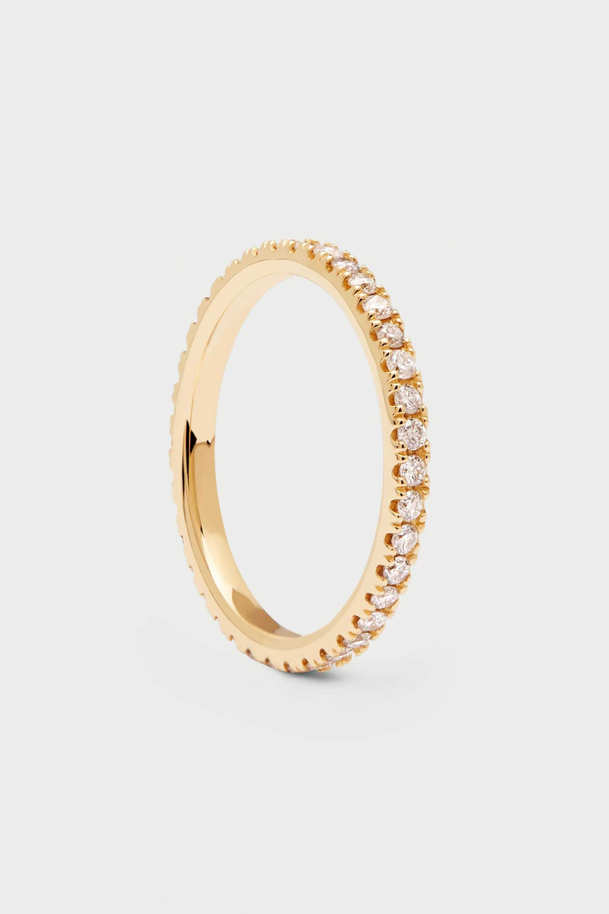 PDPAOLA PDPAOLA γυναικείο δαχτυλίδι με διαμάντια 16,5 mm - AN05-016-12