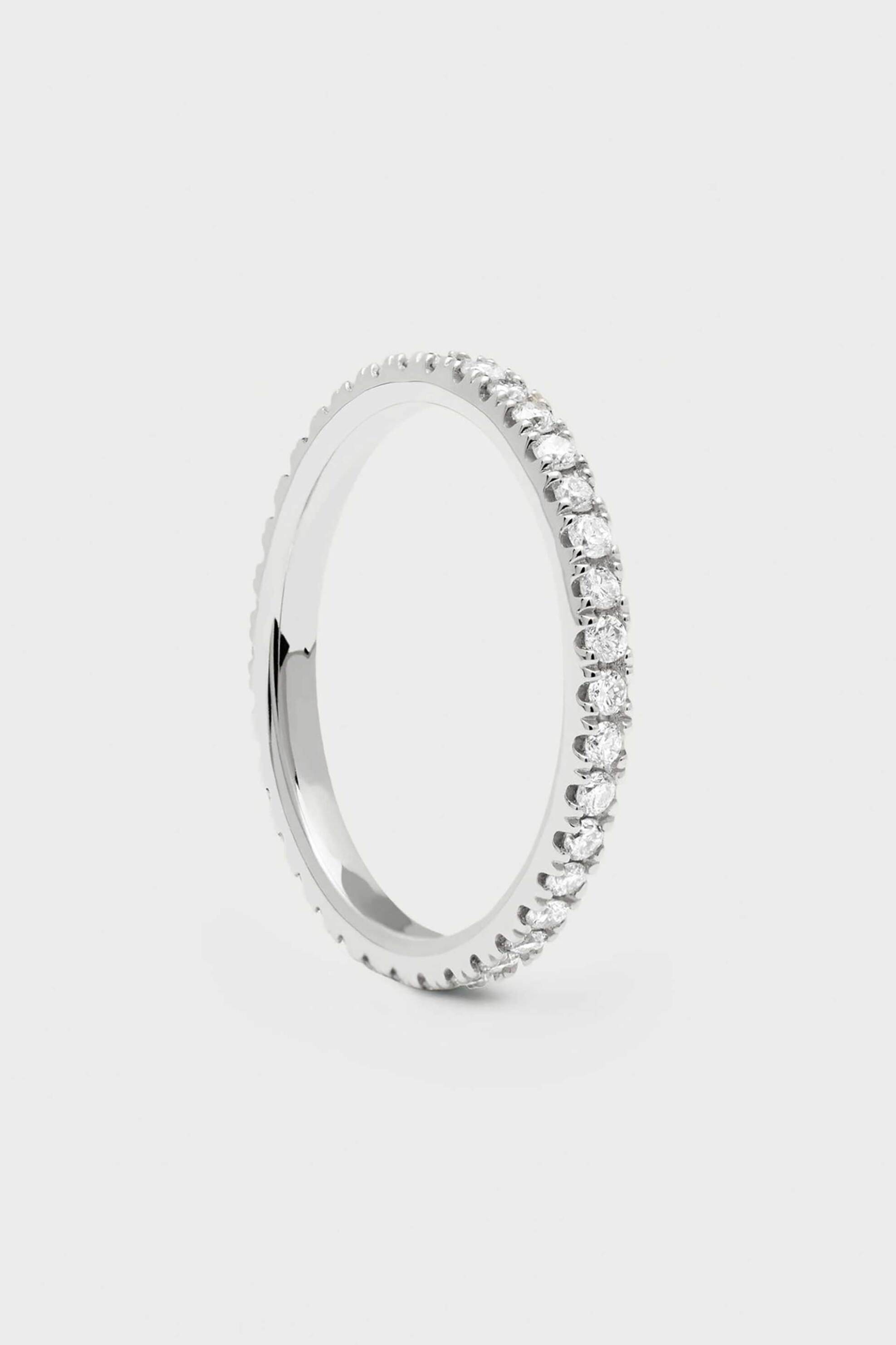 PDPAOLA PDPAOLA γυναικείο δαχτυλίδι με διαμάντια 16,5 mm - AN06-016-12