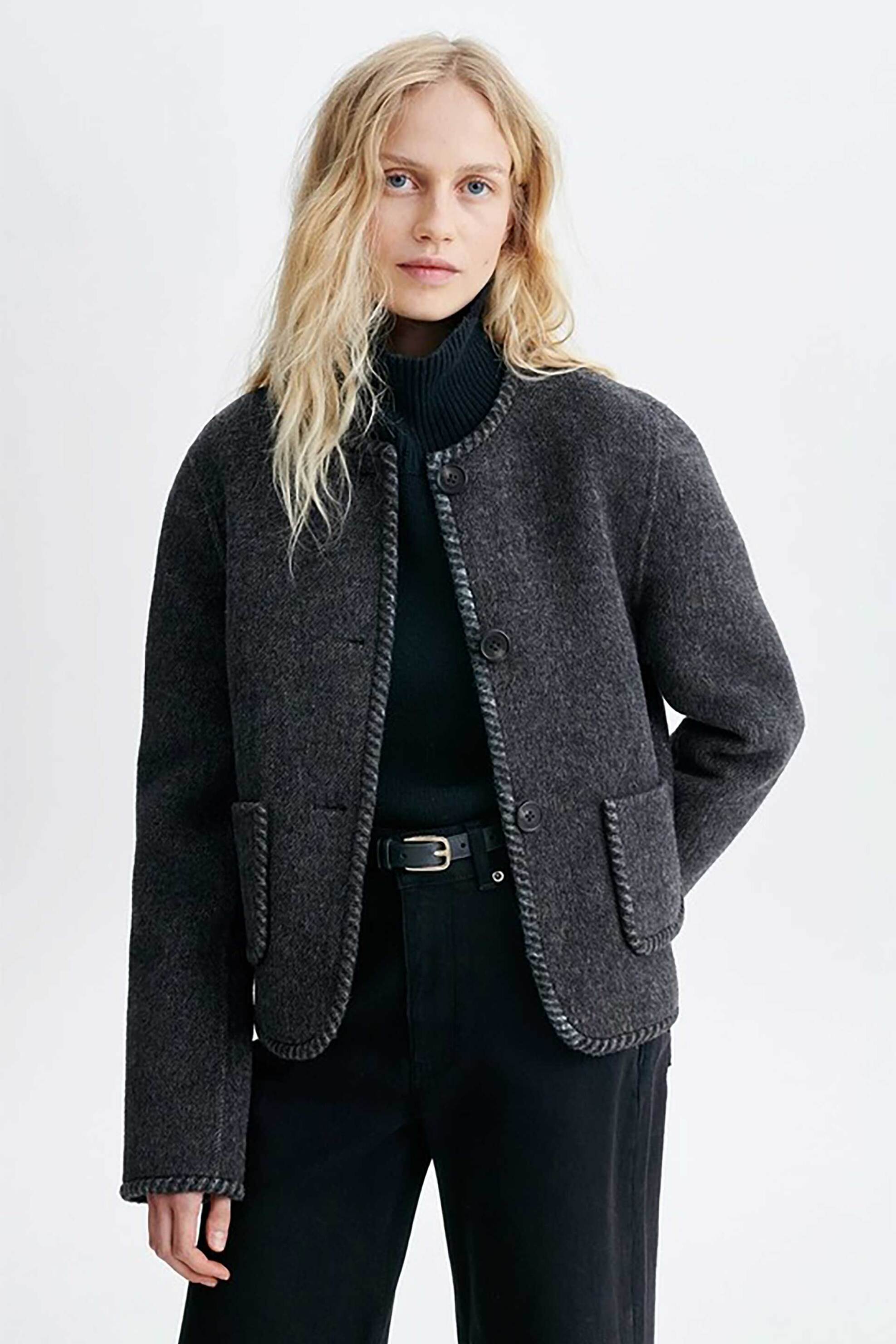 Vanessa Bruno γυναικείο jacket με μαλλί 