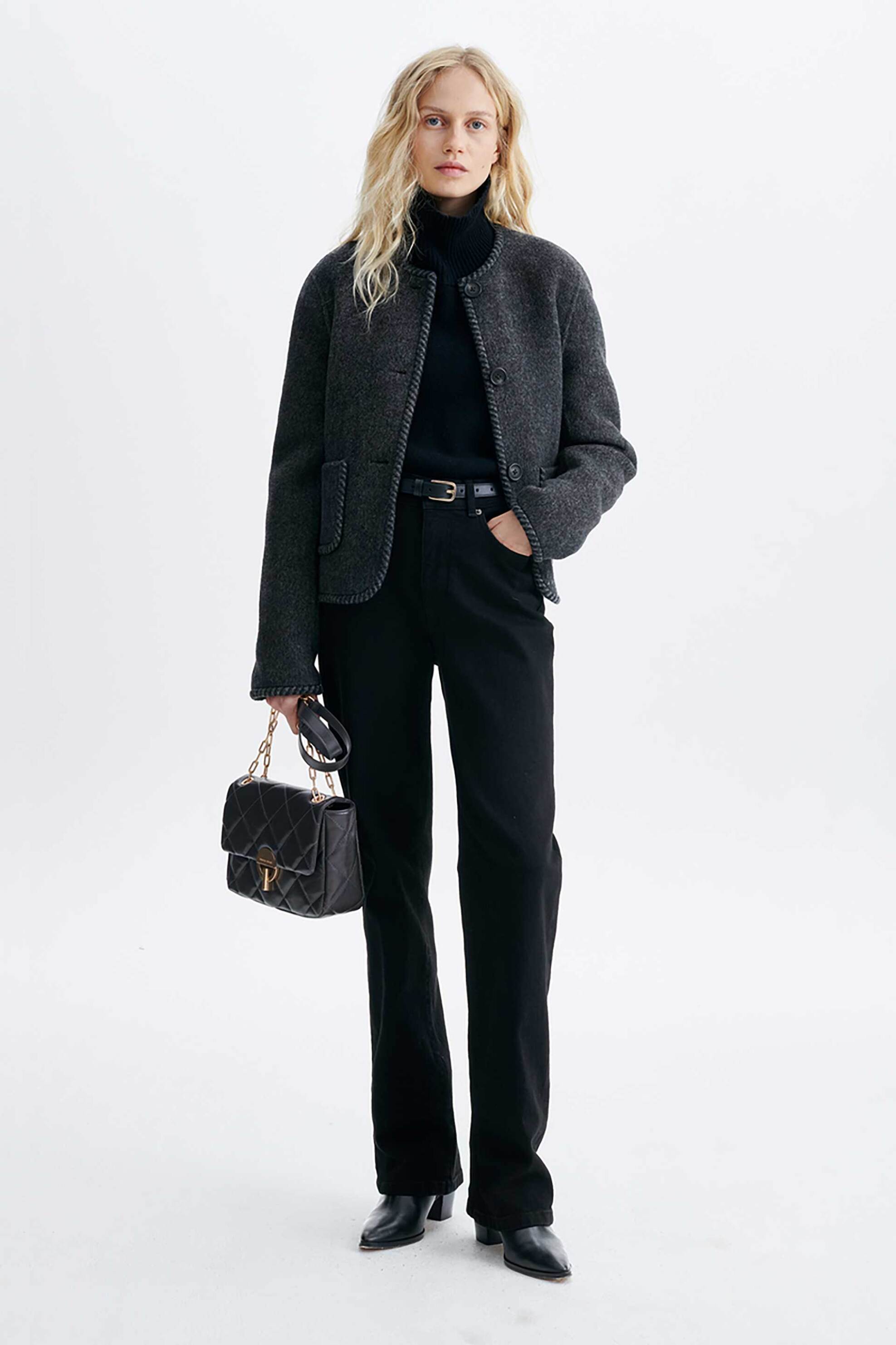 Vanessa Bruno γυναικείο jacket με μαλλί 