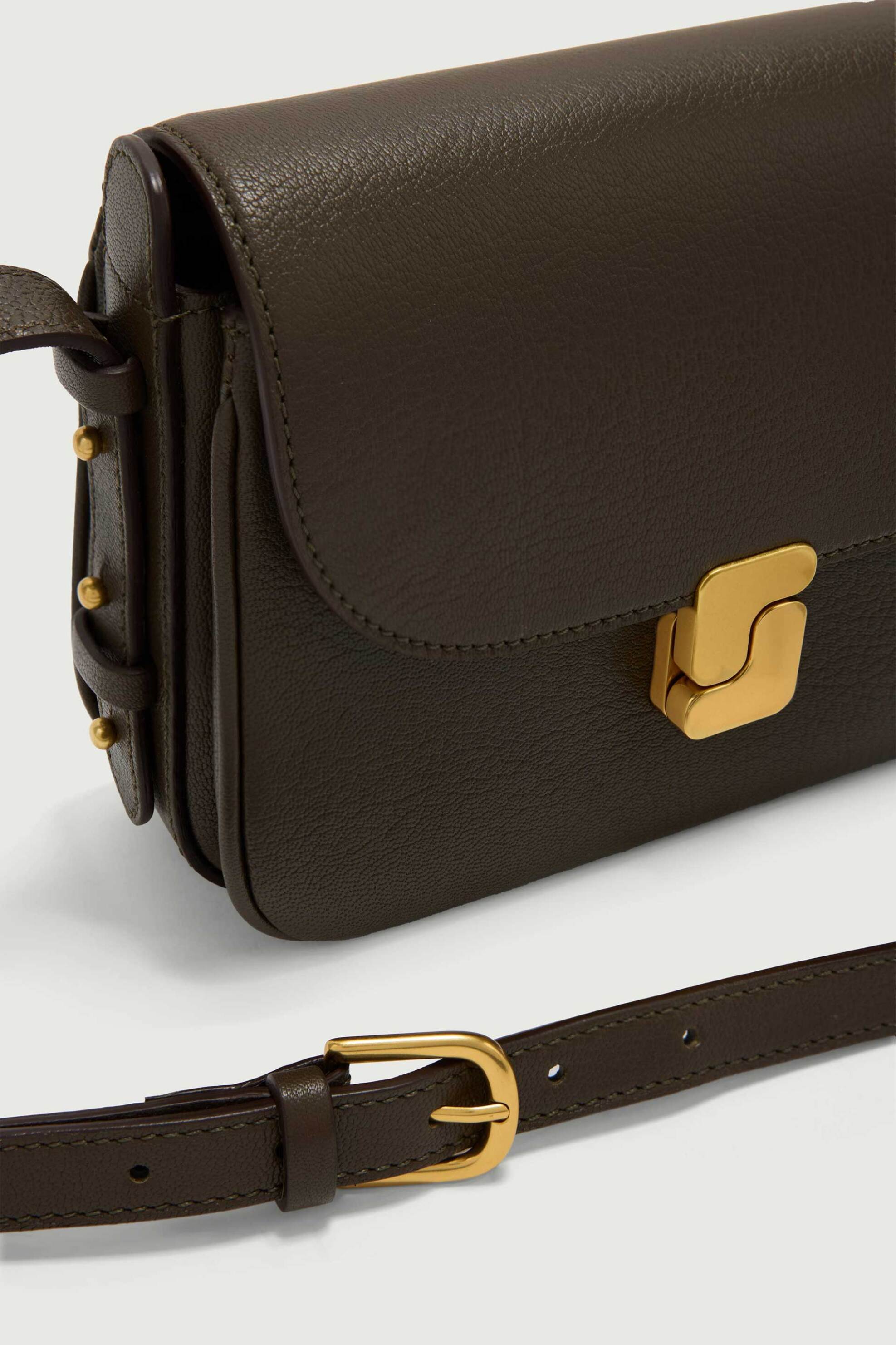 SOEUR Soeur γυναικεία τσάντα ώμου/crossbody "Bellissima Mini" - SEM1381BELLIMIN Λαδί - 3