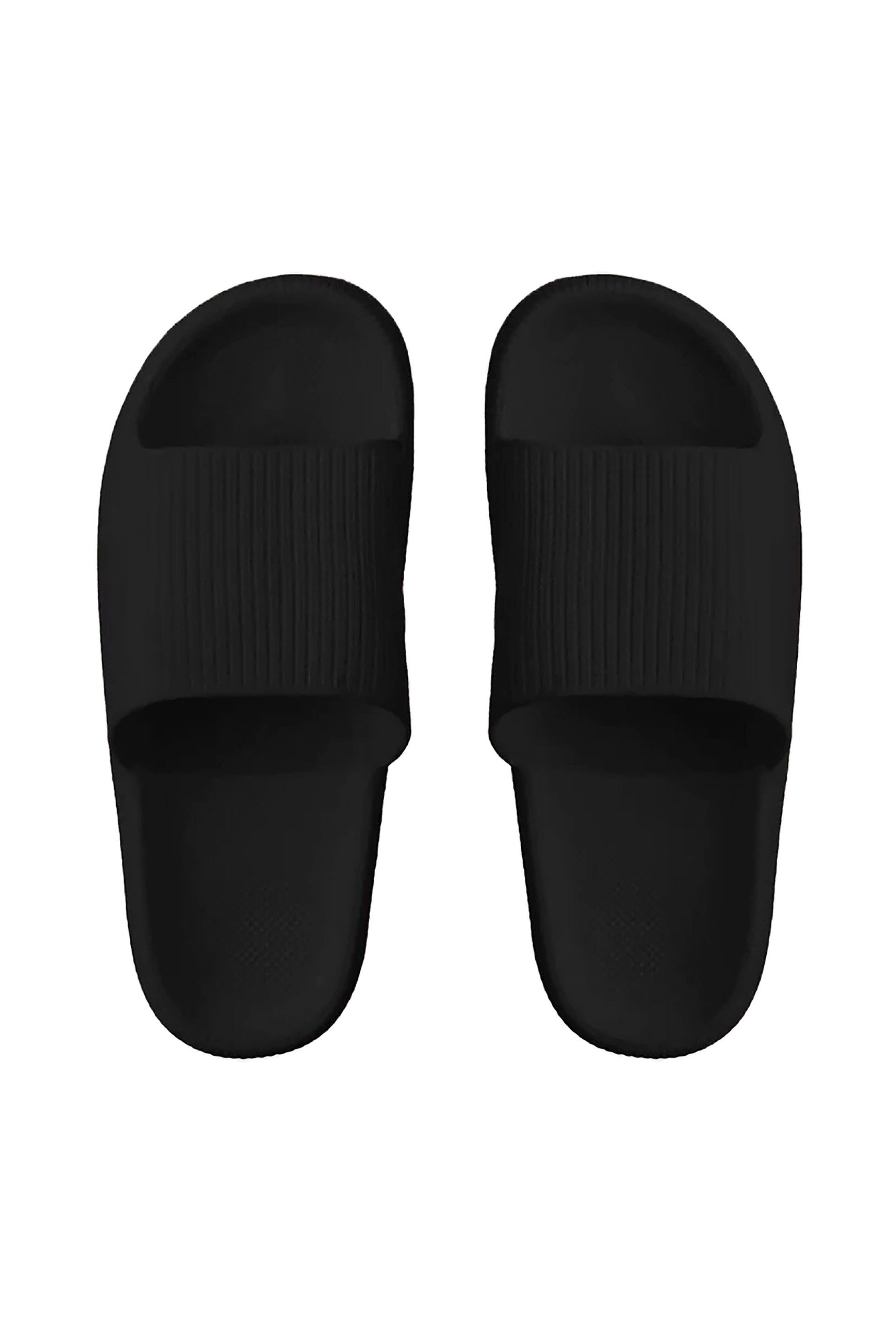GLOOMS Glooms unisex σαγιονάρες μονόχρωμες "Recovery" - 101 Μαύρο