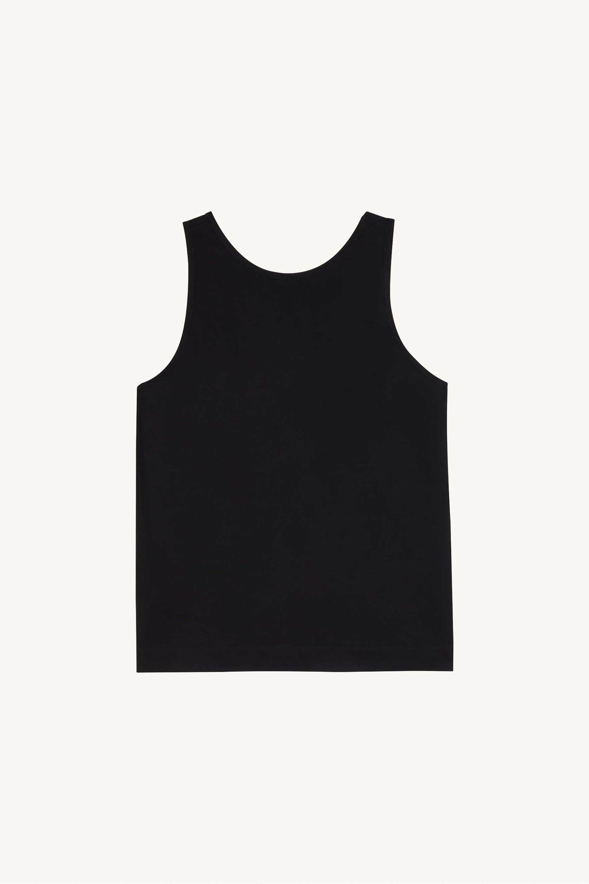 AOS unisex μπλούζα αμάνικη μονόχρωμη "Whiteout" - 0.5BS.030037.MCA.BLK.M Μαύρο φωτογραφία