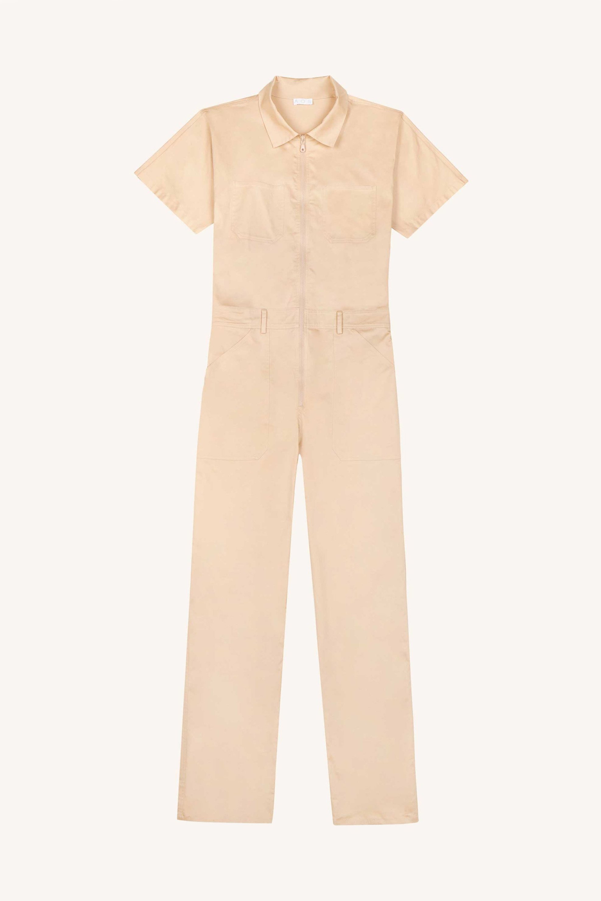 AOS AOS unisex ολόσωμη φόρμα "Utility" - 0.U.PA09126.SAHARA Μπεζ