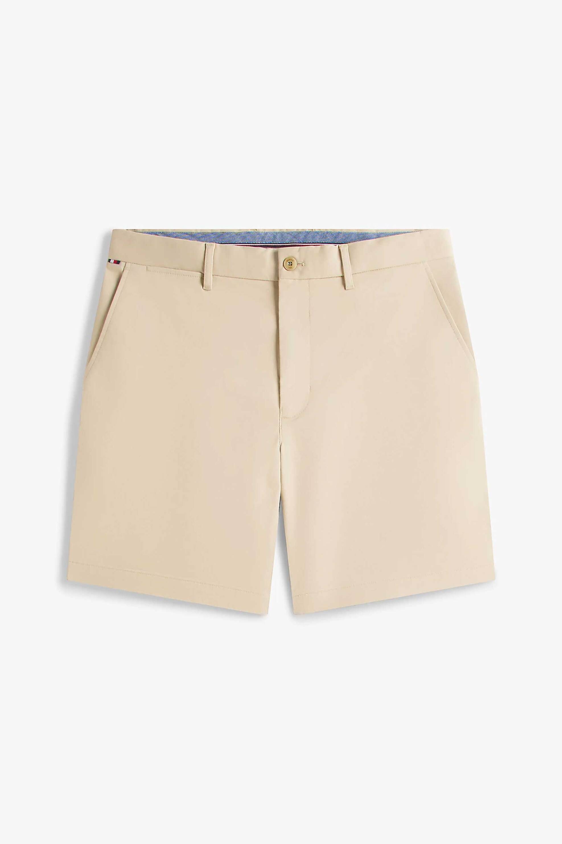 Tommy Hilfiger Ανδρική Βερμούδα Chino Regular Fit - Mw0Mw42352 Μπεζ