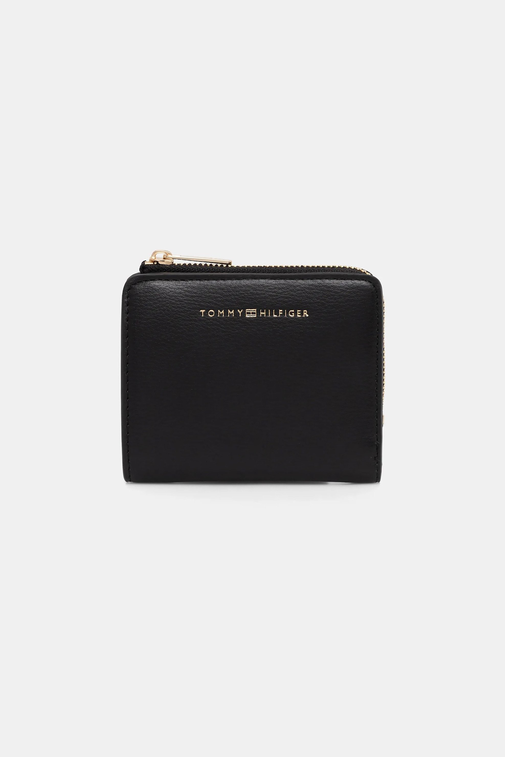 TOMMY HILFIGER Tommy Hilfiger γυναικείο πορτοφόλι με λογότυπο - AW0AW18124 Μαύρο