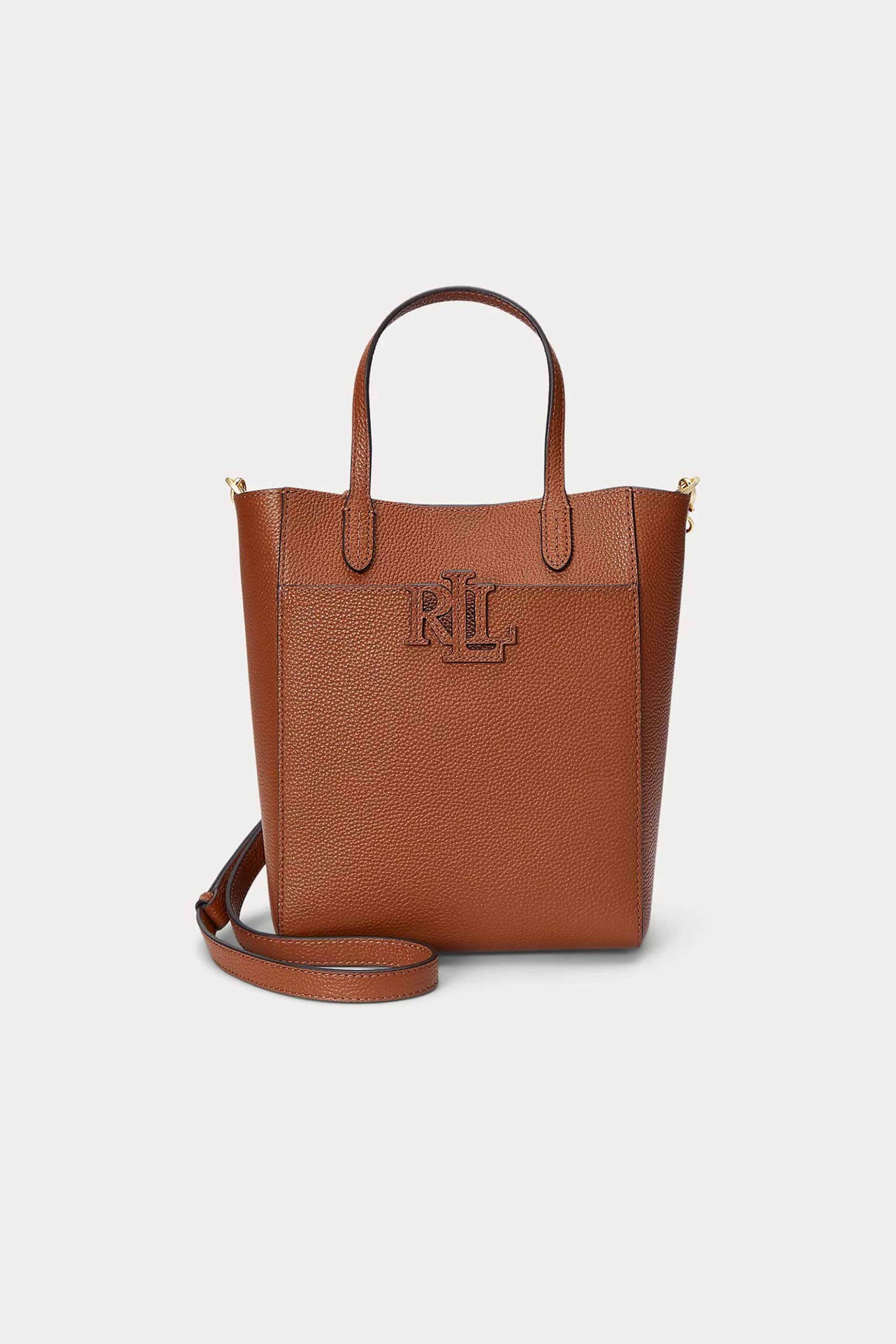 Lauren Ralph Lauren γυναικεία τσάντα χειρός tote "Cameryn Pebbled Small" - 25264789-ONE Ταμπά
