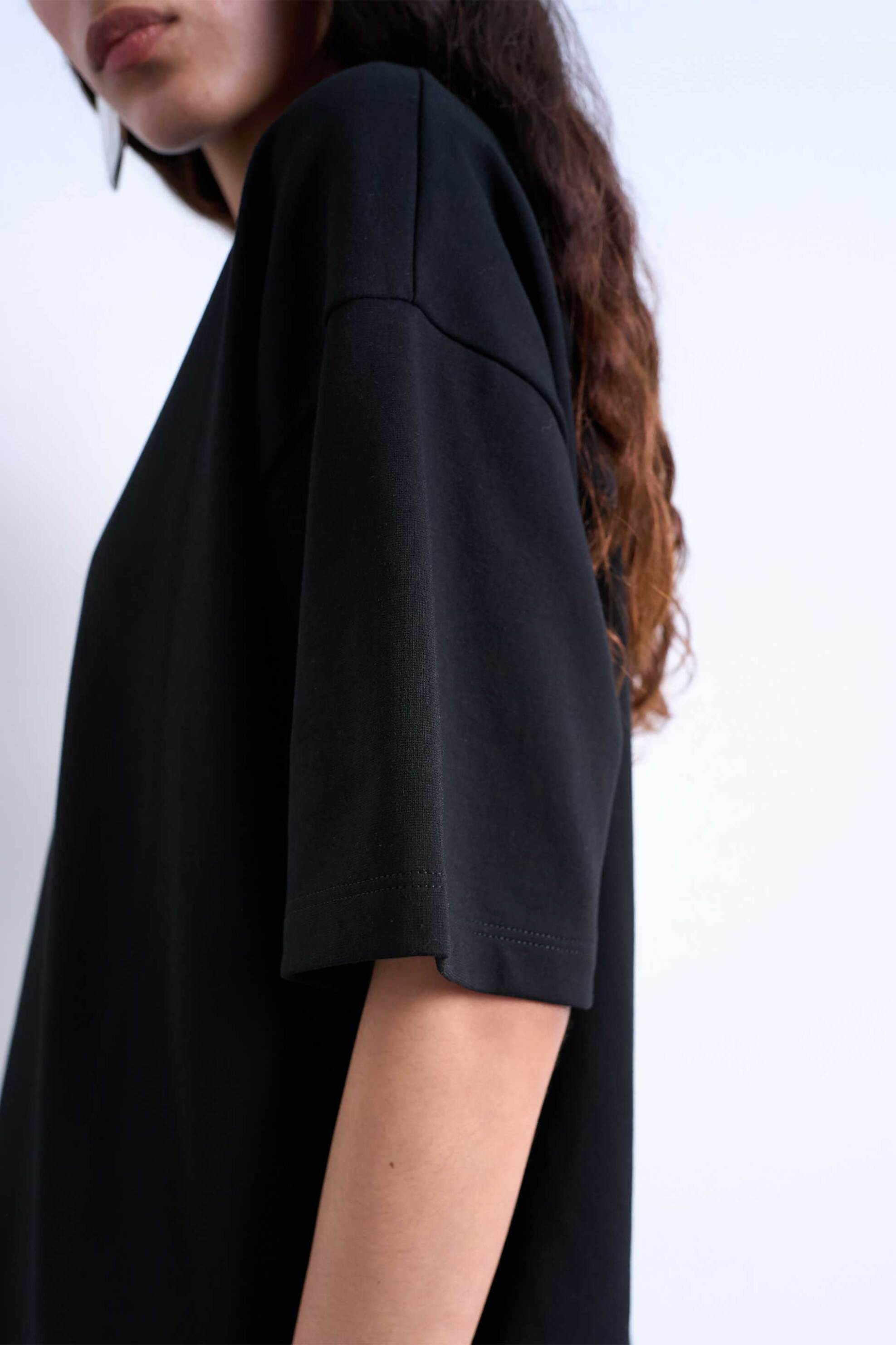 Topshop γυναικείο T-shirt μονόχρωμο 
