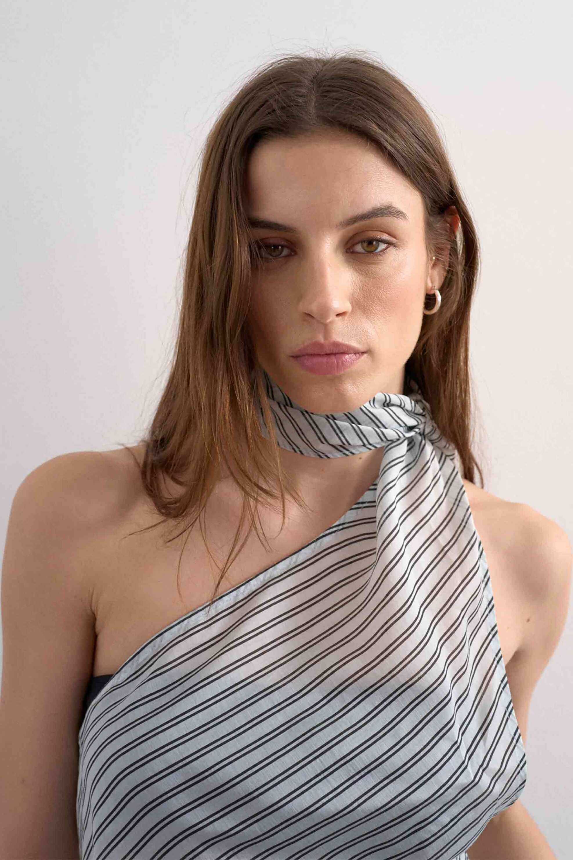 Topshop γυναικεία μπλούζα με ριγέ σχέδιο 