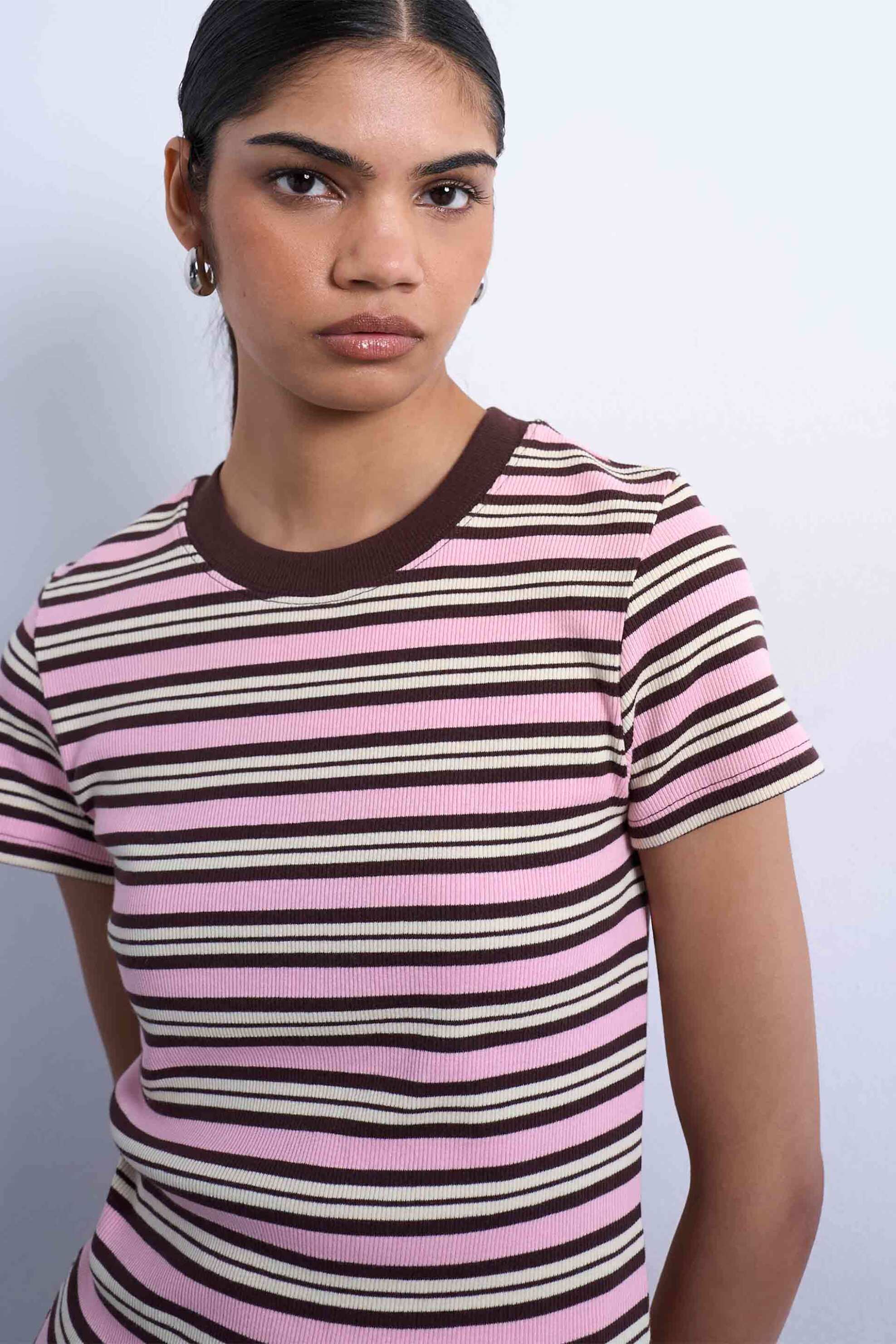 Topshop γυναικείο T-shirt ριγέ 