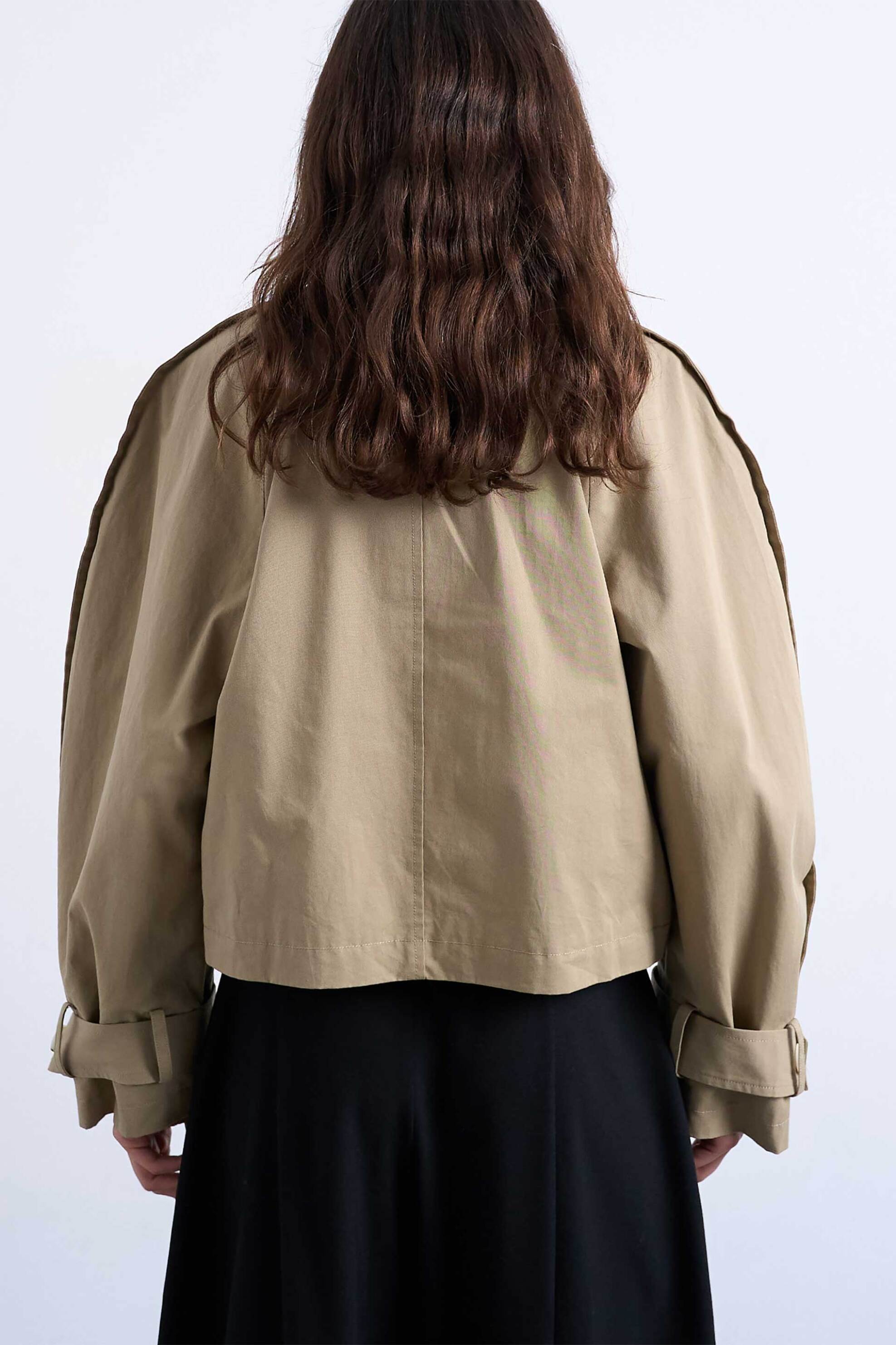 Topshop γυναικείο καπαρτινάκι μονόχρωμο "Mia" - 31000930 Μπεζ φωτογραφία