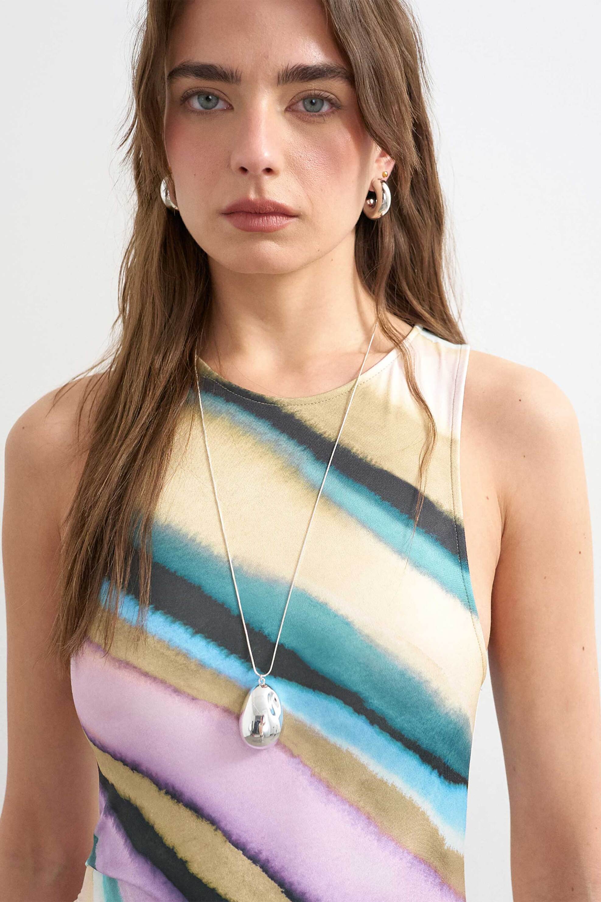 Topshop γυναικείο maxi φόρεμα 