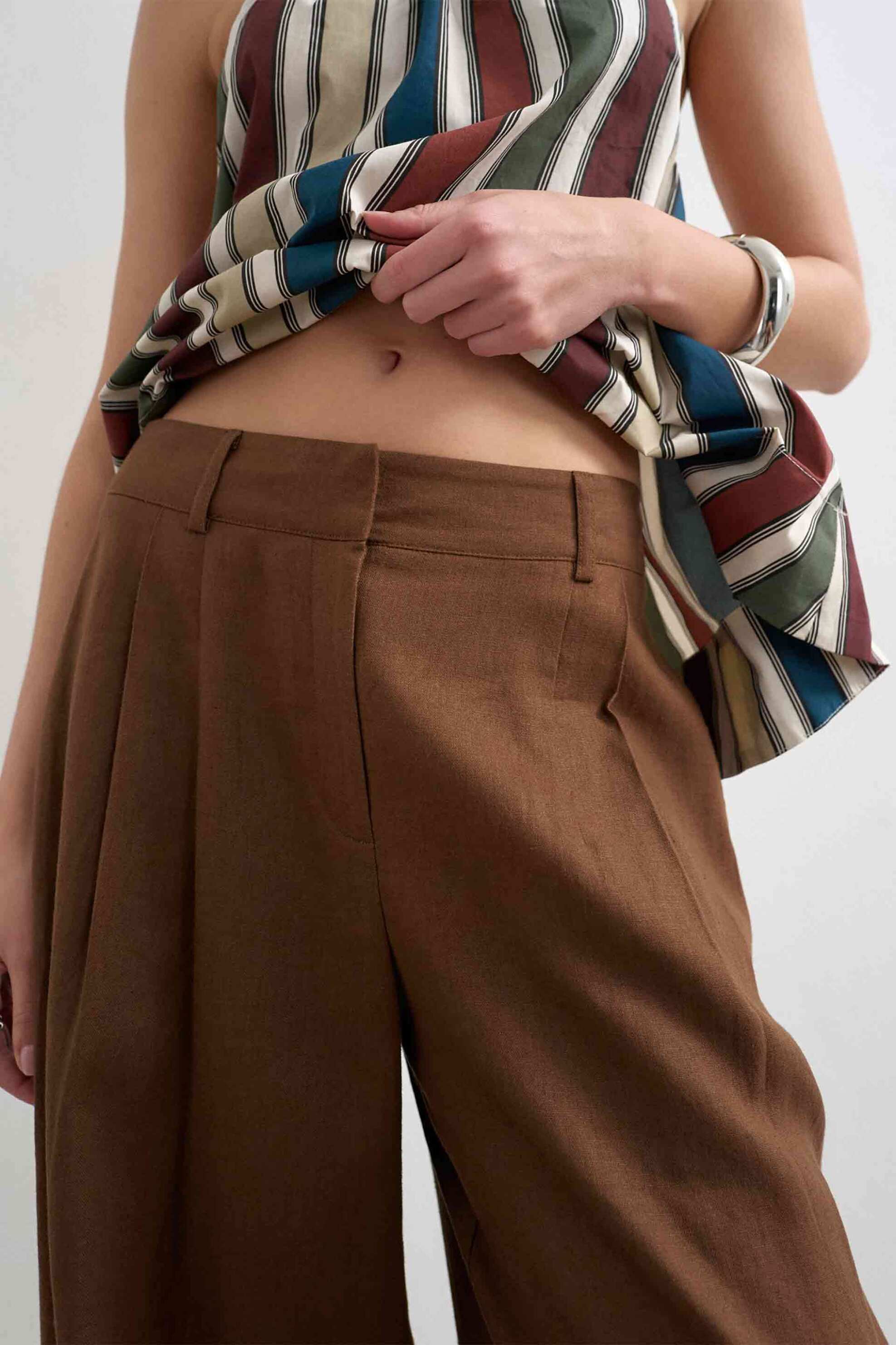 Topshop γυναικείο παντελόνι Barrel Fit 