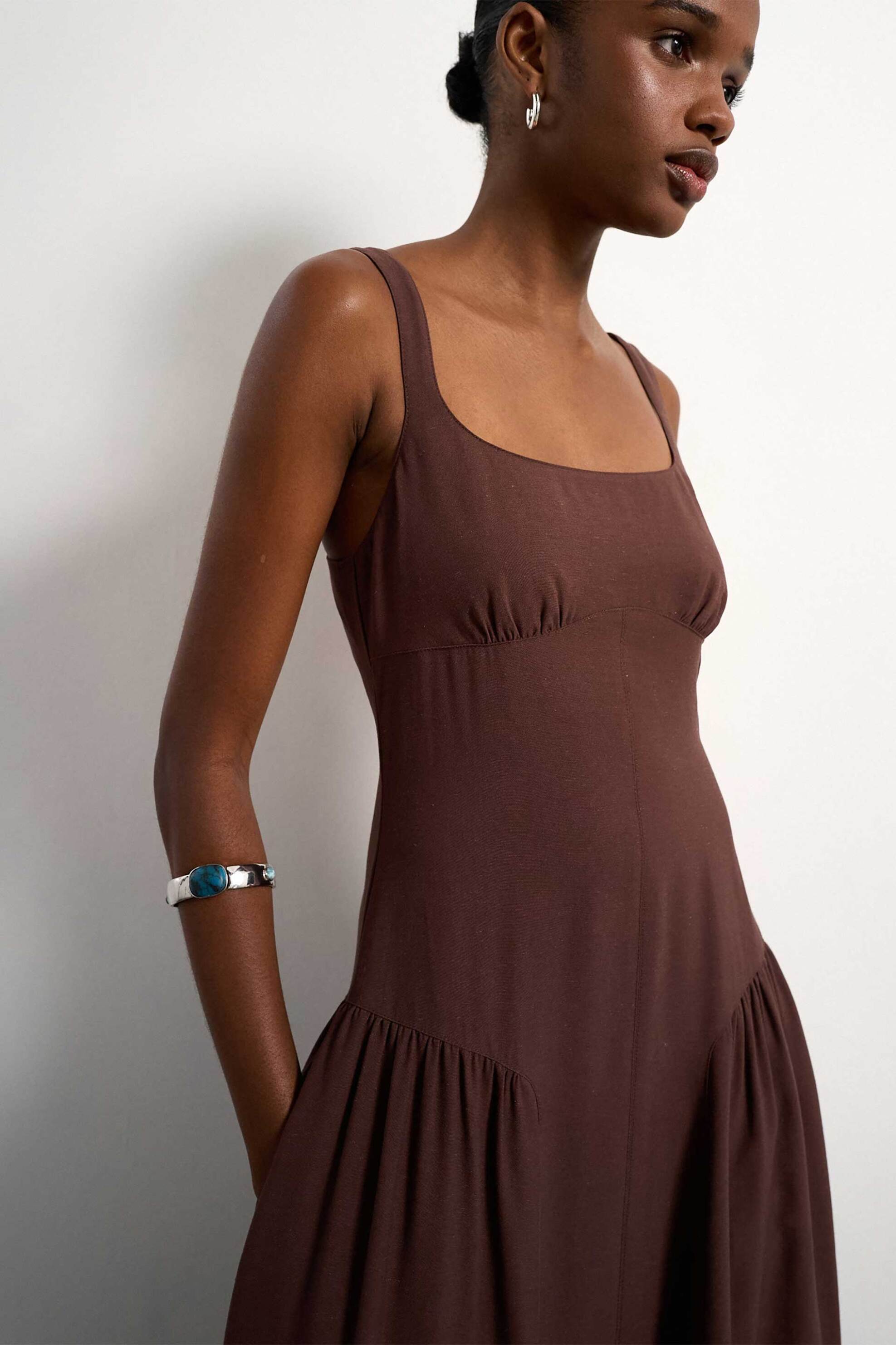 Topshop γυναικείο maxi φόρεμα 