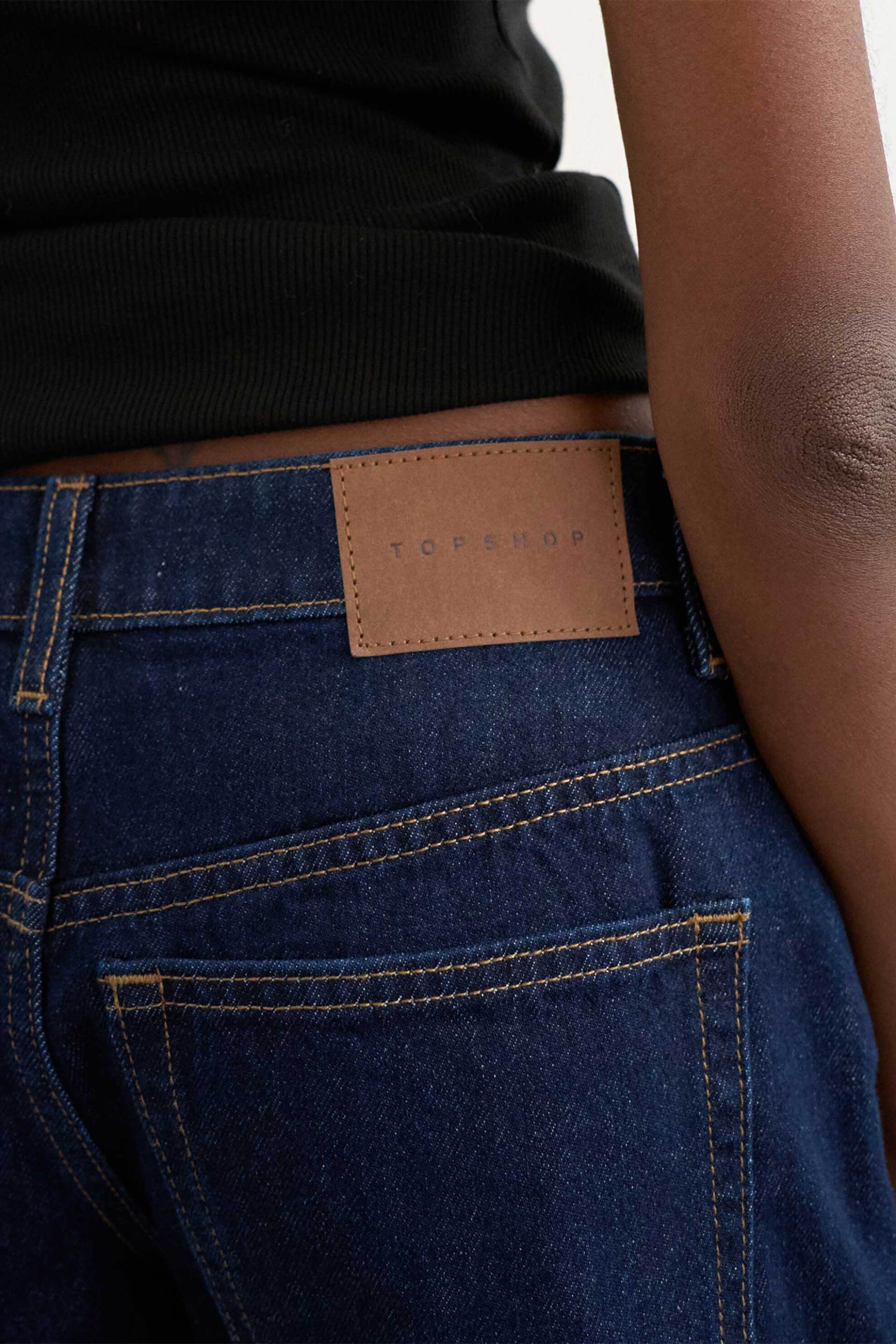 Topshop γυναικεία denim βερμούδα "Vigga" - 31000672 Denim Blue Σκούρο φωτογραφία