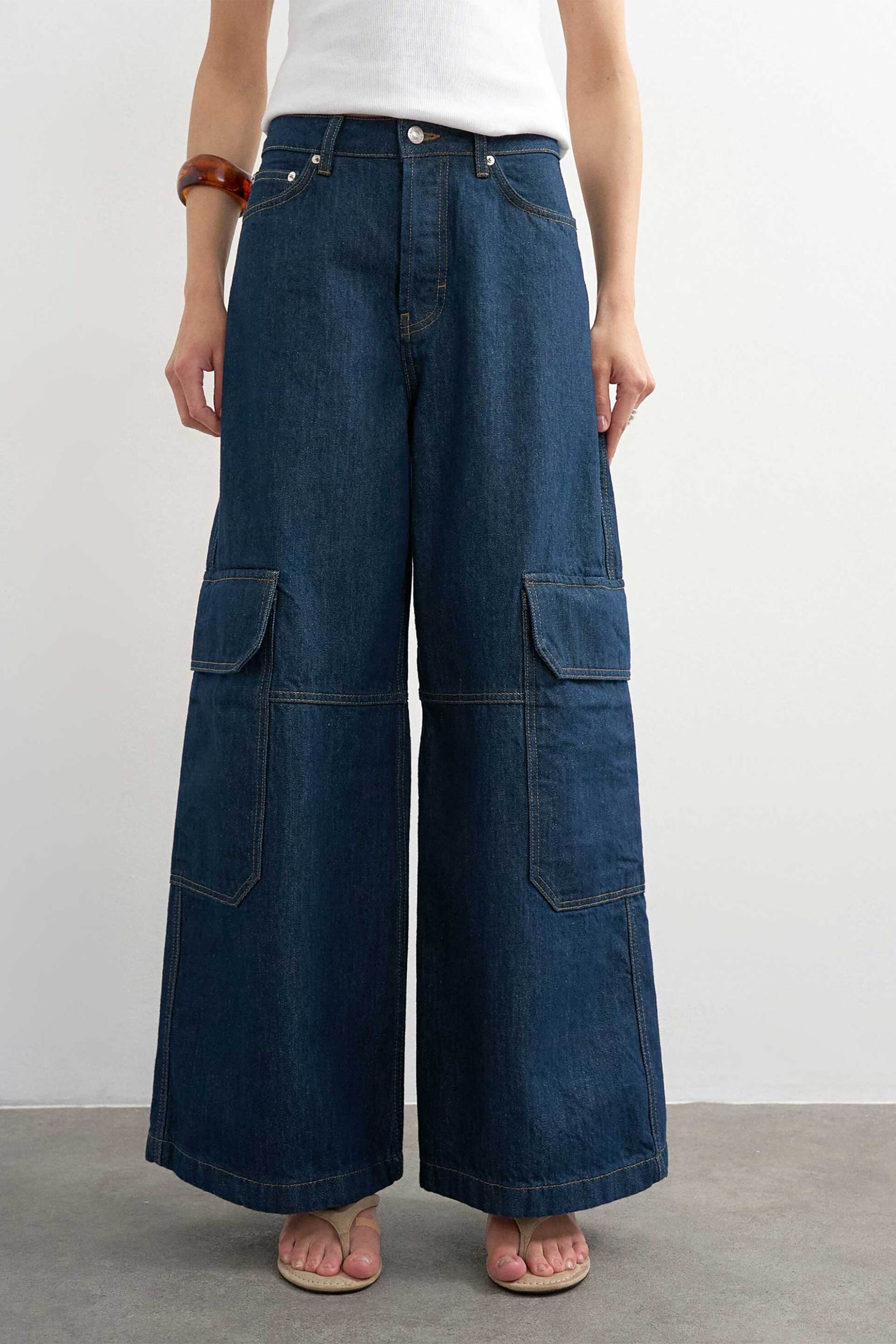 Topshop γυναικείο τζιν παντελόνι Barrel Fit 