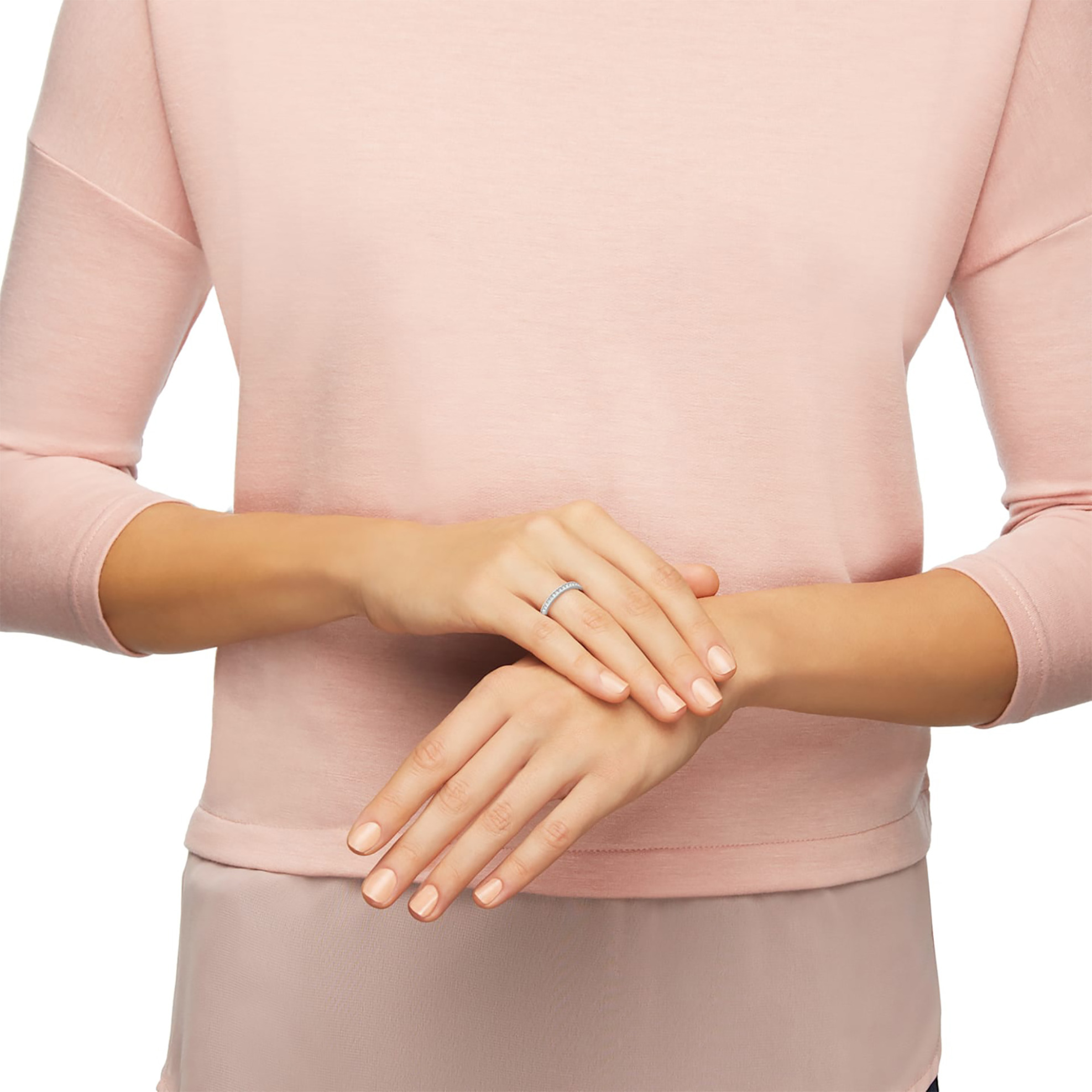 Swarovski Rare Ring, White, Rhodium plated (58) - 1121068 φωτογραφία