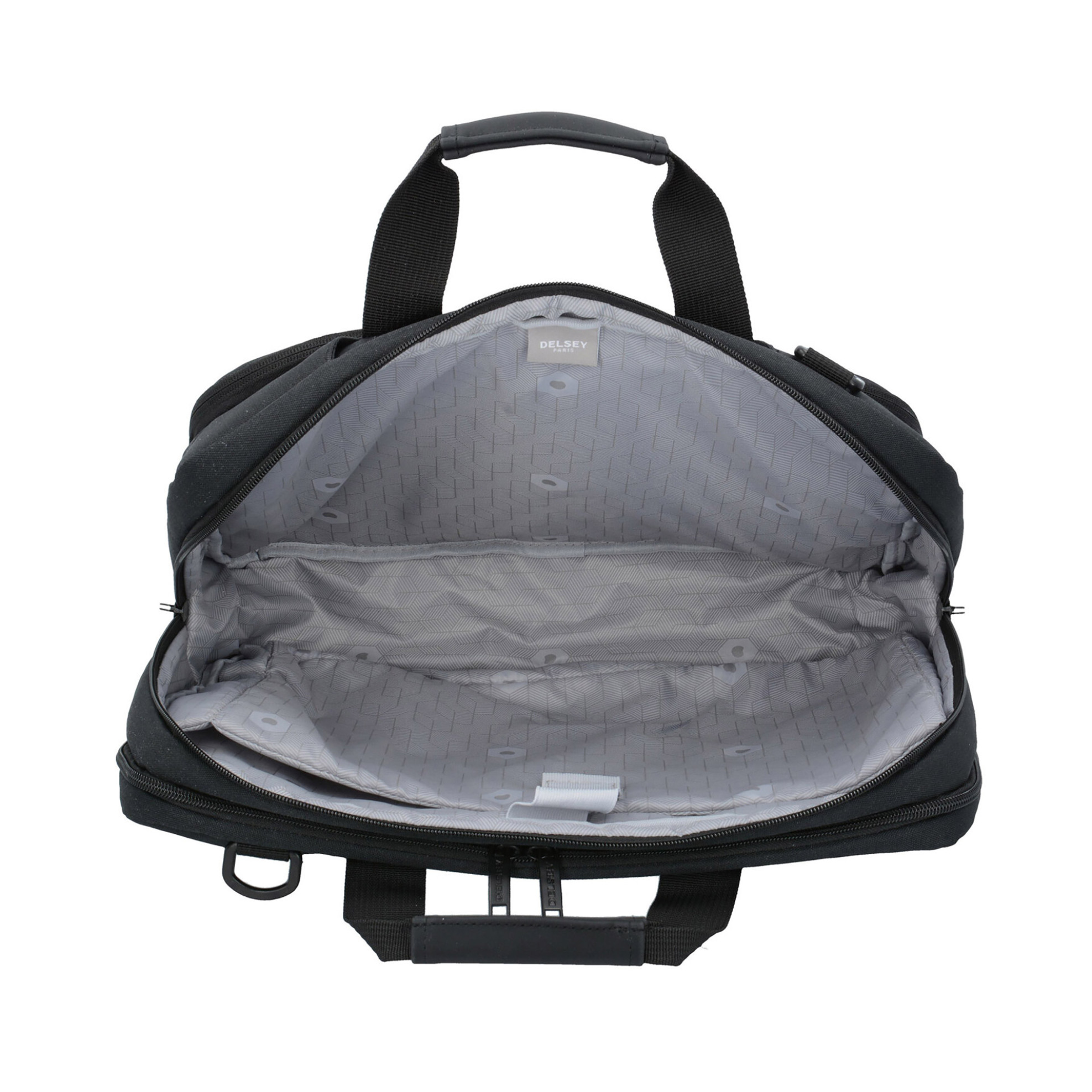 Delsey unisex τσάντα χειρός μονόχρωμη με αποσπώμενο ιμάντα ώμου "Esplanade" 39 x 13 x 32 cm - 394216150 φωτογραφία