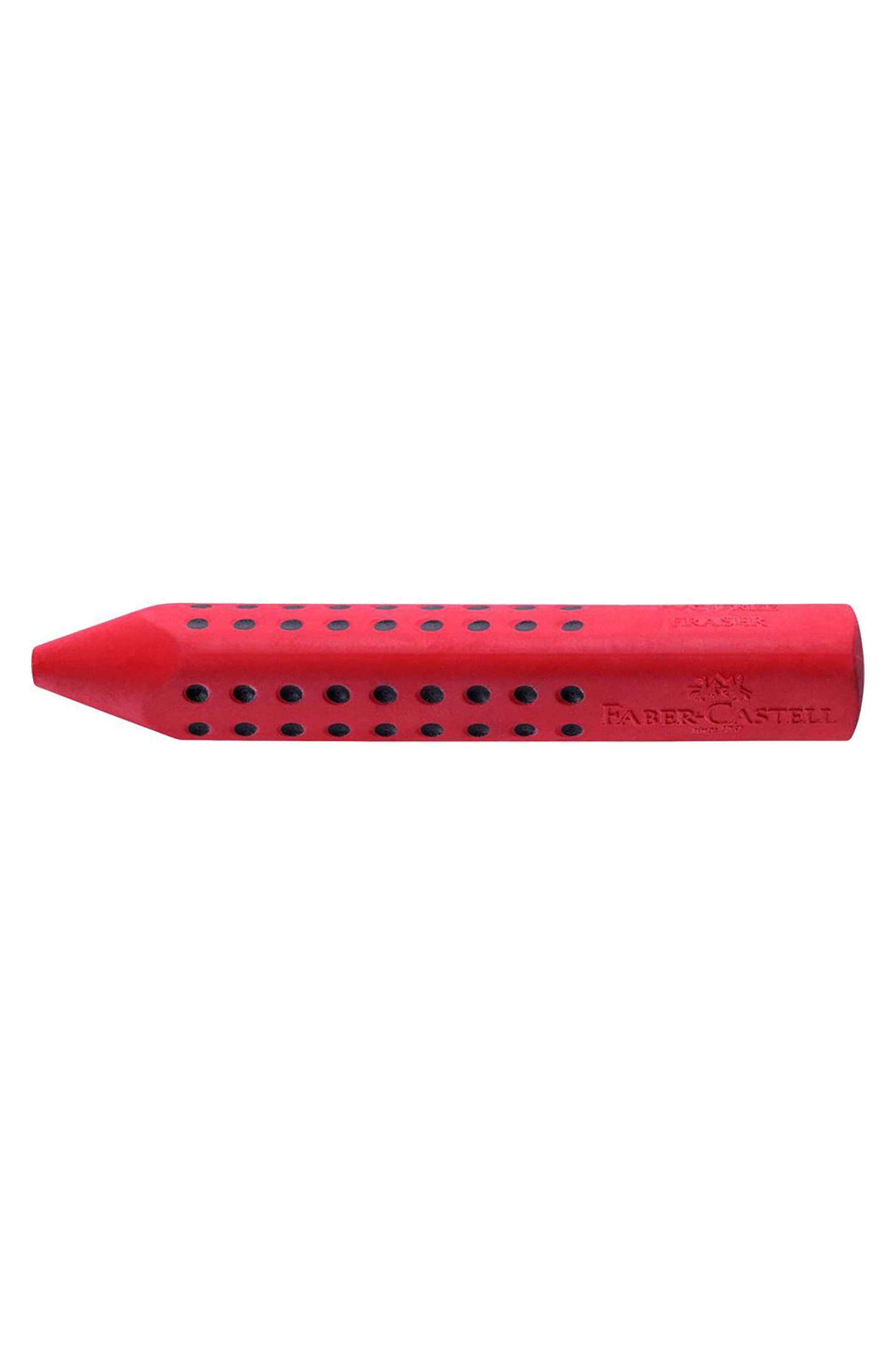 Faber-Castell γόμα τριγωνική "Grip" κόκκινη/μπλε - 077187101 φωτογραφία