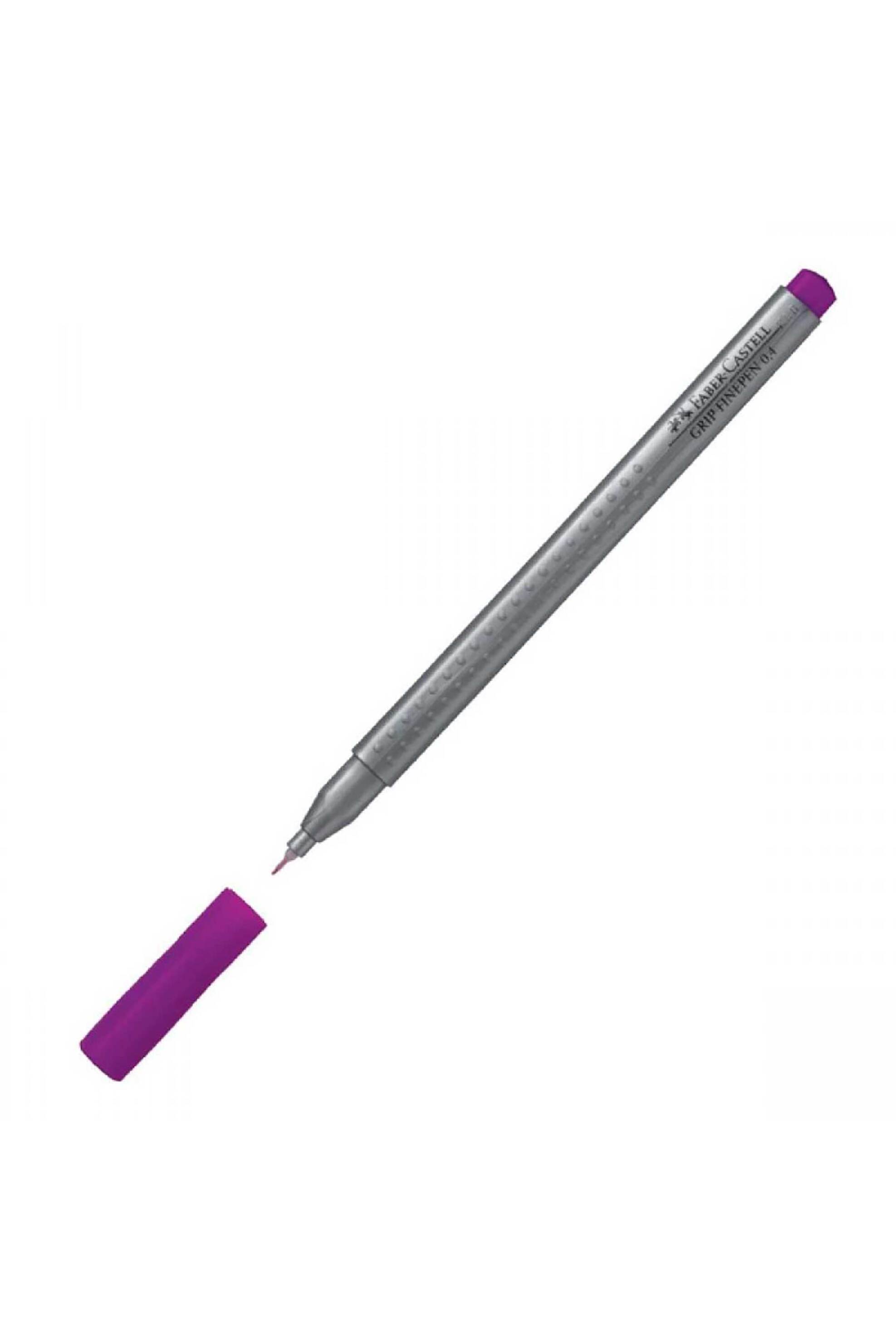 FABER-CASTELL Faber-Castell στυλό "Grip Fineliner" 0.4 Μωβ - 077151634