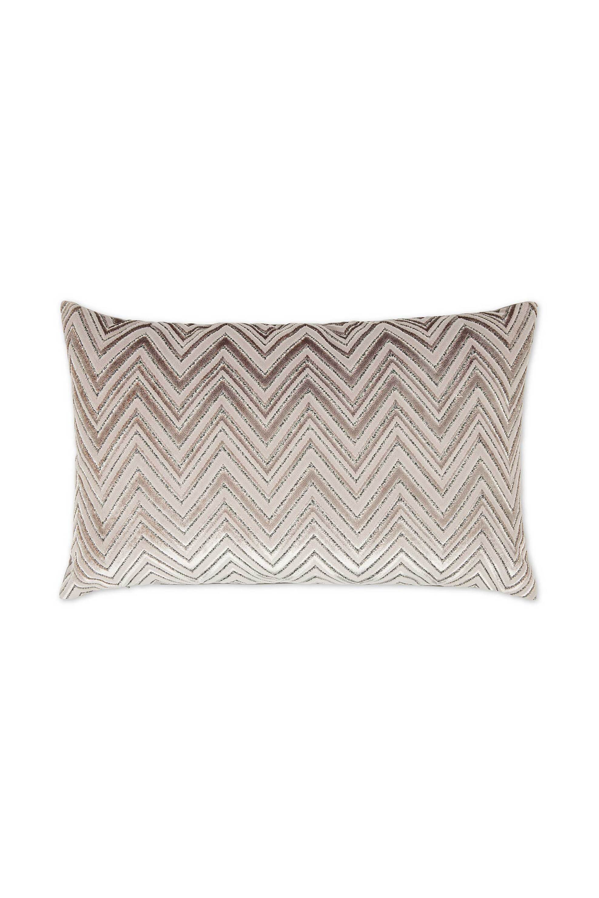 Coincasa διακοσμητικό μαξιλάρι καρέκλας με γεωμετρικό σχέδιο 35 x 55 cm - 007458220 Μπεζ