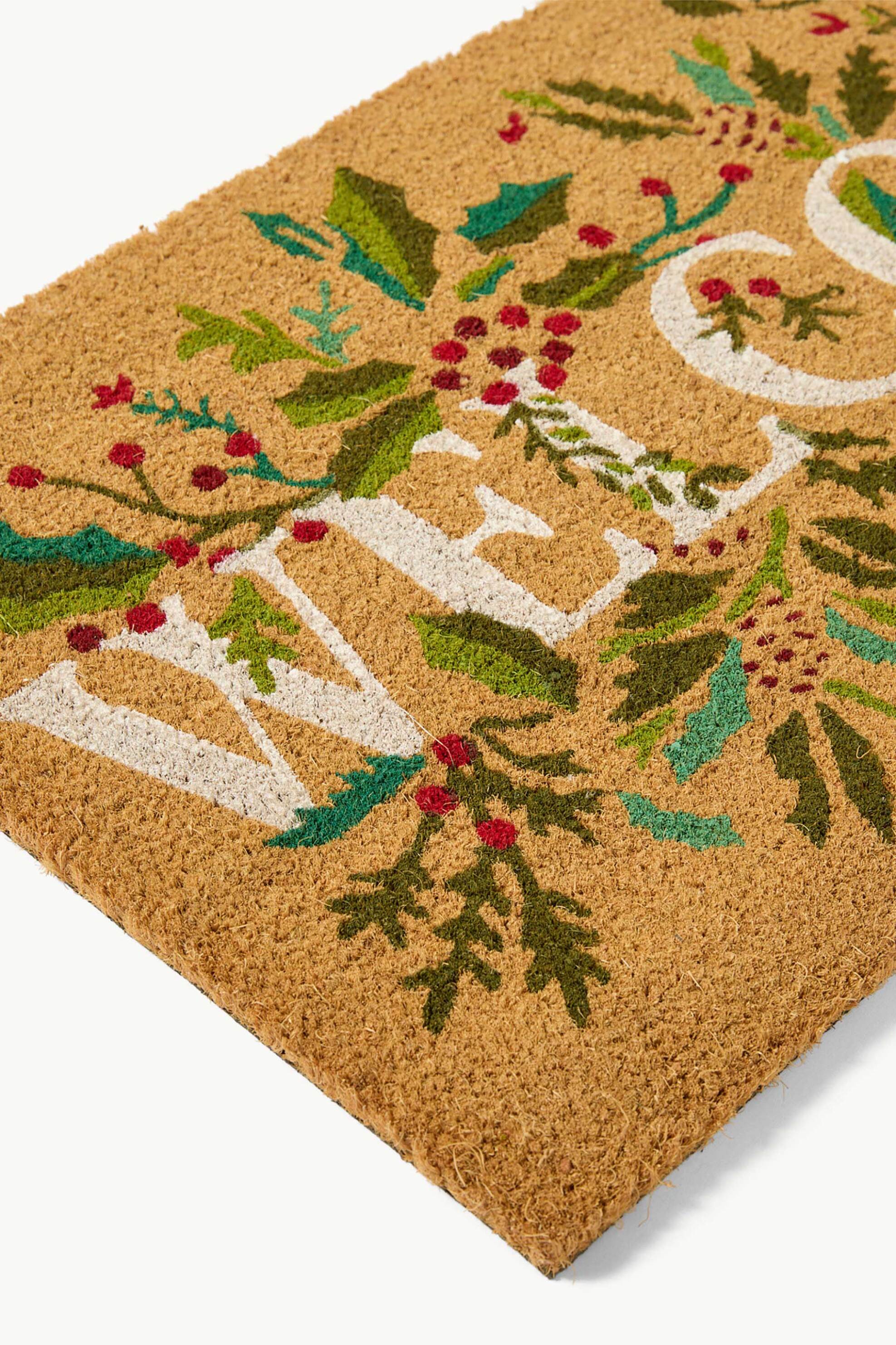 Coincasa πατάκι εισόδου με lettering "Welcome" 43 x 73 cm - 006803081 Nude φωτογραφία