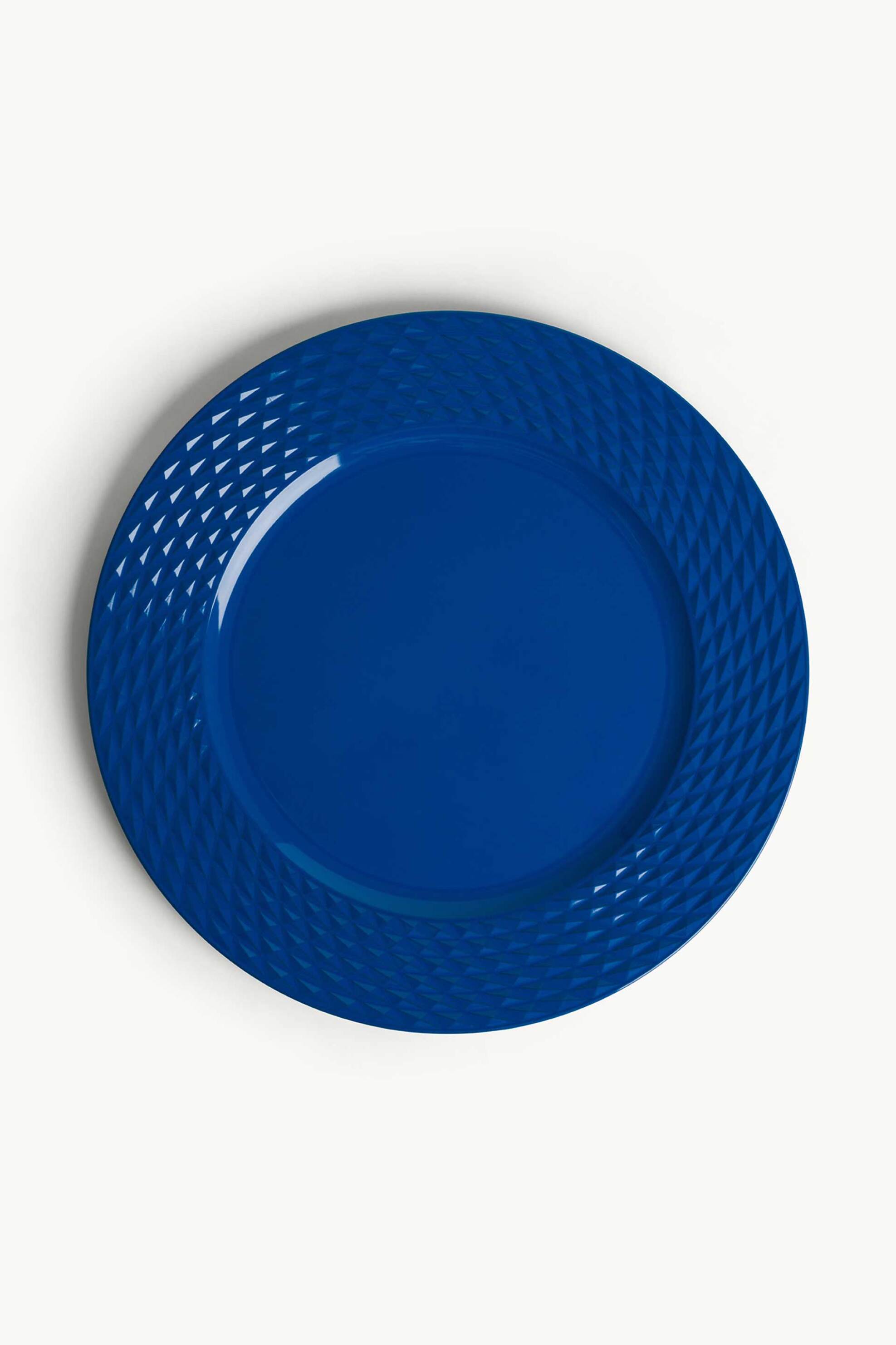 Coincasa πιάτο μονόχρωμο 33 cm - 007491716 Μπλε