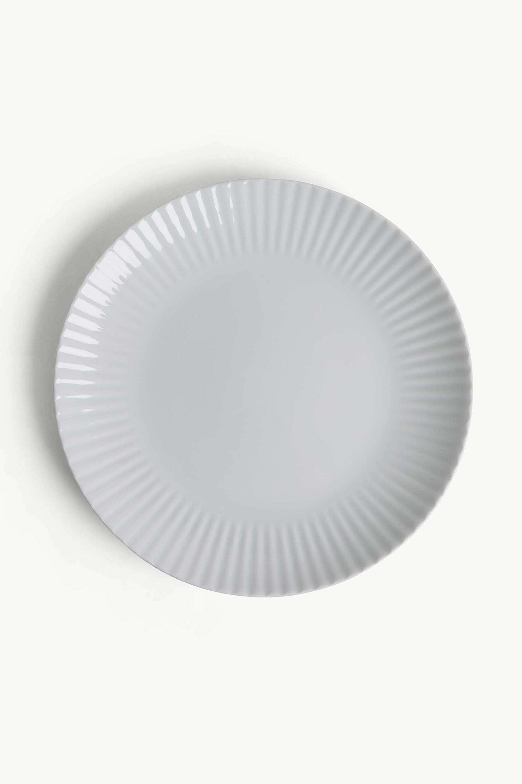 Coincasa πορσελάνινο πιάτο 27 cm - 007491986 Λευκό φωτογραφία