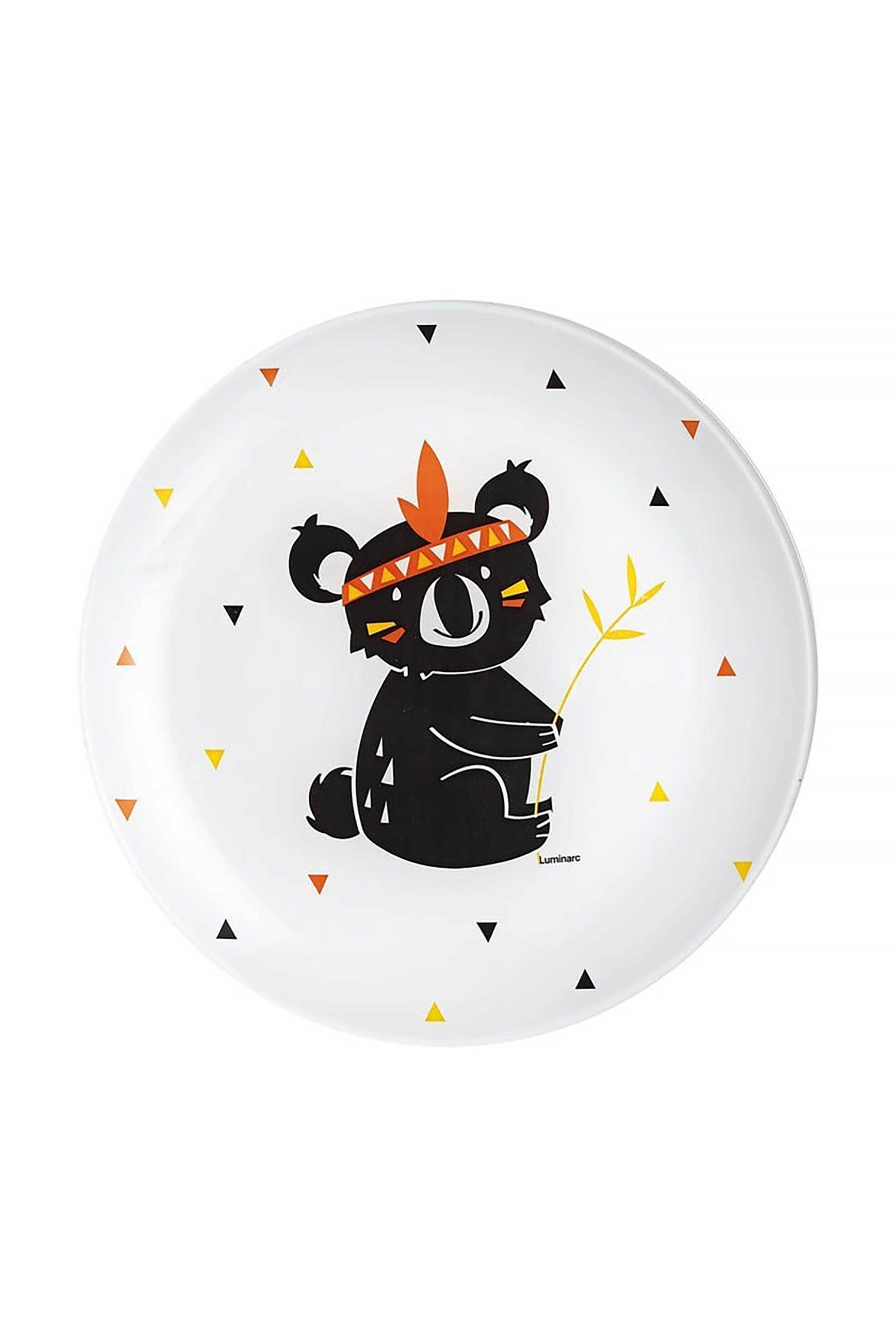 LUMINARC Luminarc παιδικό πιάτο φαγητού γυάλινο "Kotipi" 20,5 cm - N4102