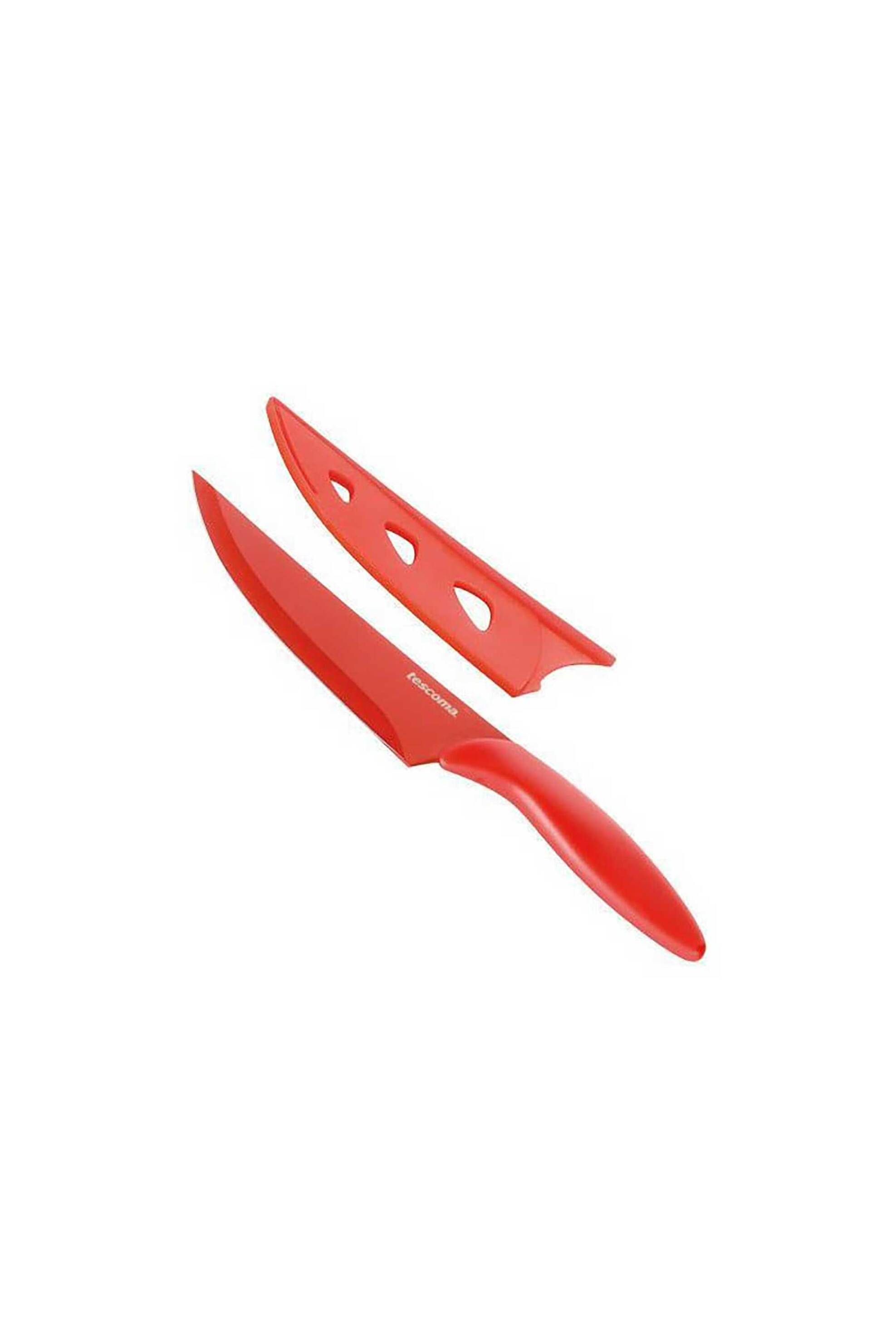 Home > ΚΟΥΖΙΝΑ > Αξεσουάρ Kουζίνας > Μαχαίρια & Καθαριστές Tescoma μαχαίρι του σεφ με ανοξείδωτη αντικολλητική λεπίδα 13 cm - 863088