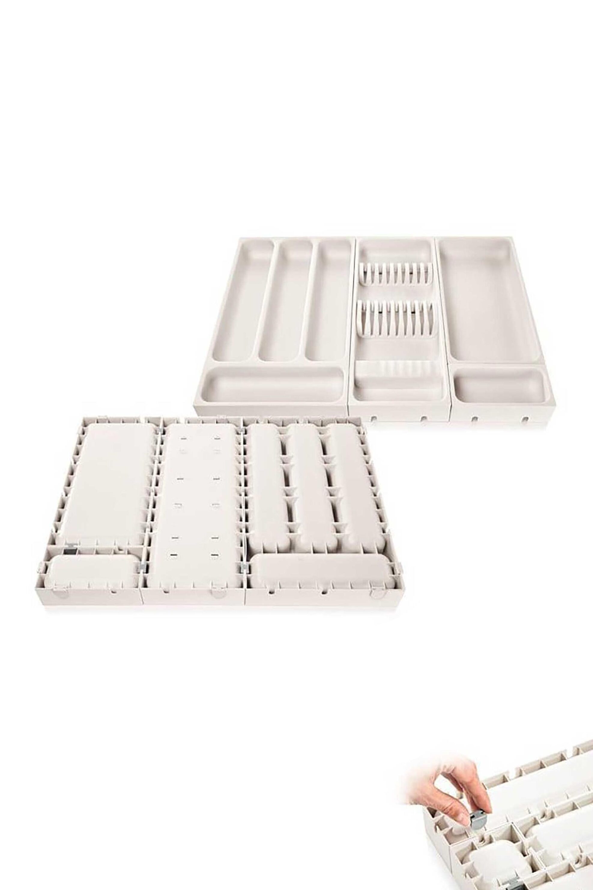 Tescoma πλαστική θήκη συρταριού "flexispace" 29,6 x 7,4 cm - 899444 φωτογραφία