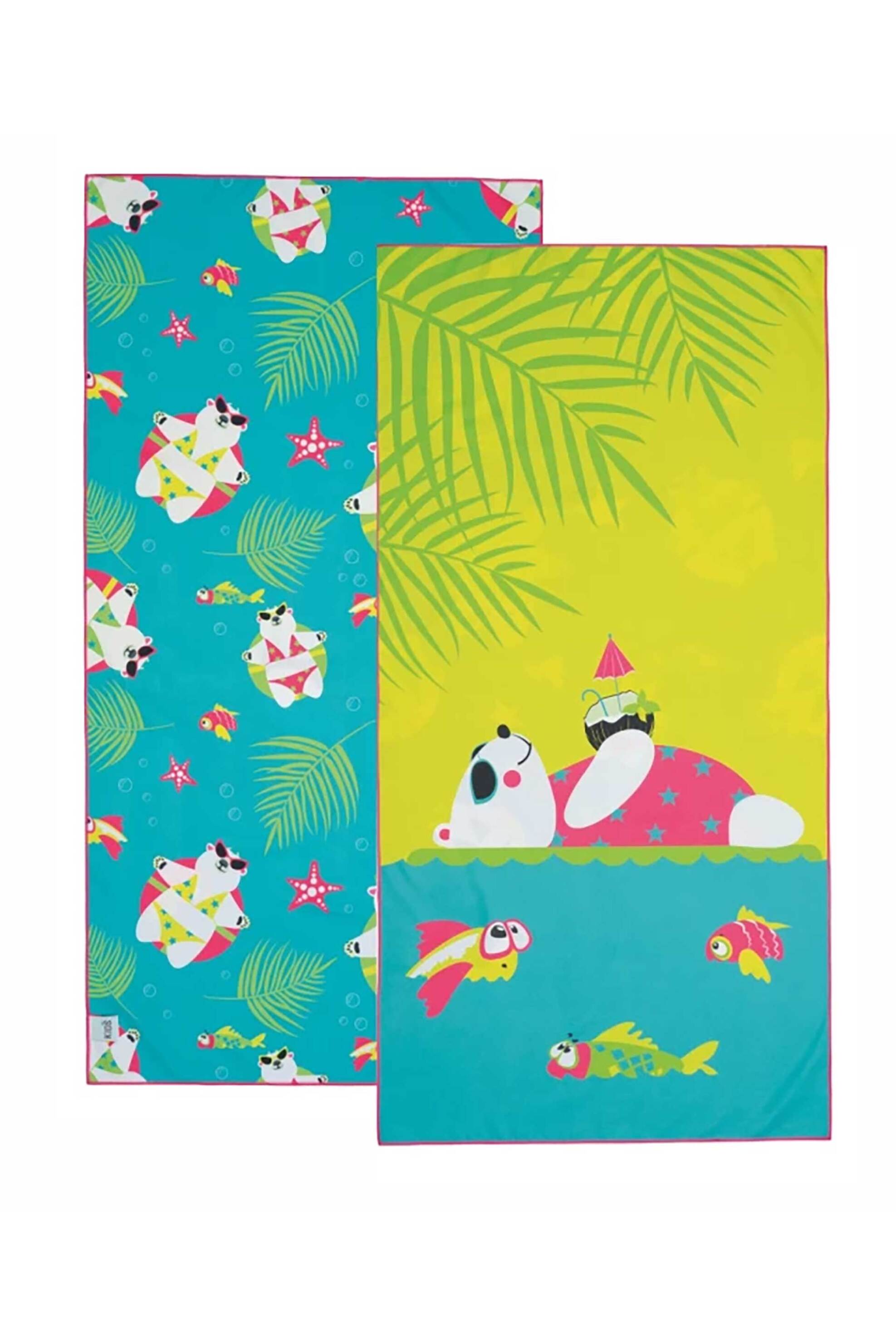 KENTIA Kentia παιδική πετσέτα θαλάσσης microfiber "Float 258" 70 x 140 cm - 000077977