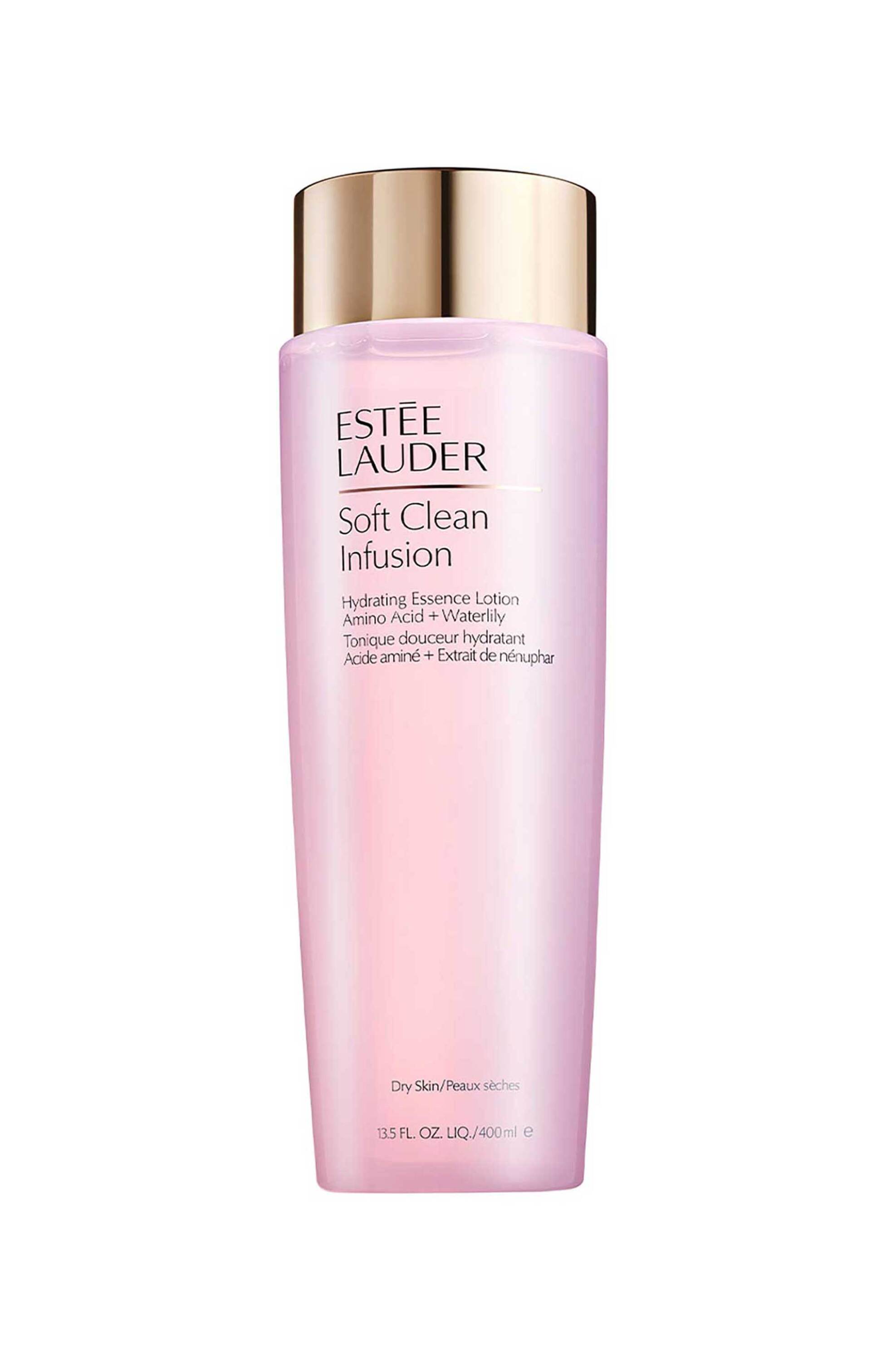 Estée Lauder Soft Clean Infusion Hydrating Essence Lotion with Amino Acid + Waterlily 400 ml - PRHC010000