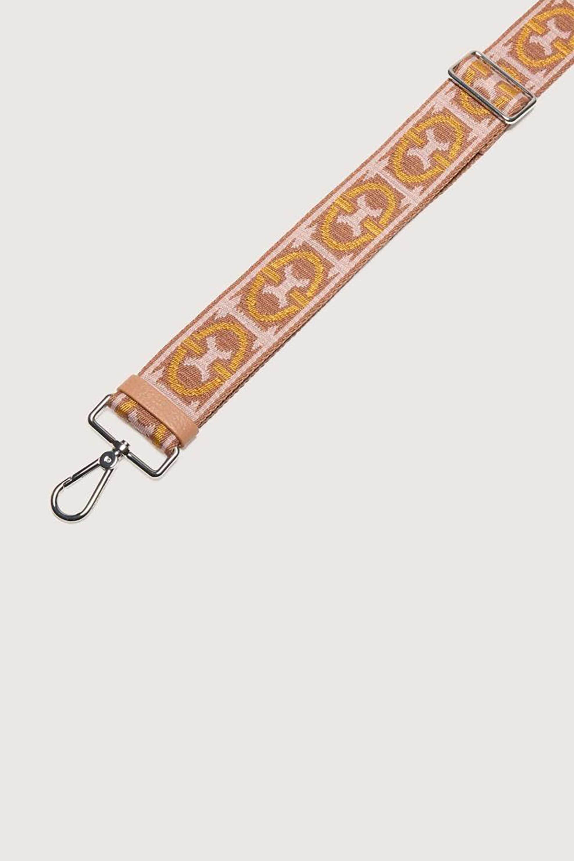Coccinelle γυναικείος ιμάντας τσάντας "Monogram Tricolor" - E3N24-682522 Μπεζ φωτογραφία