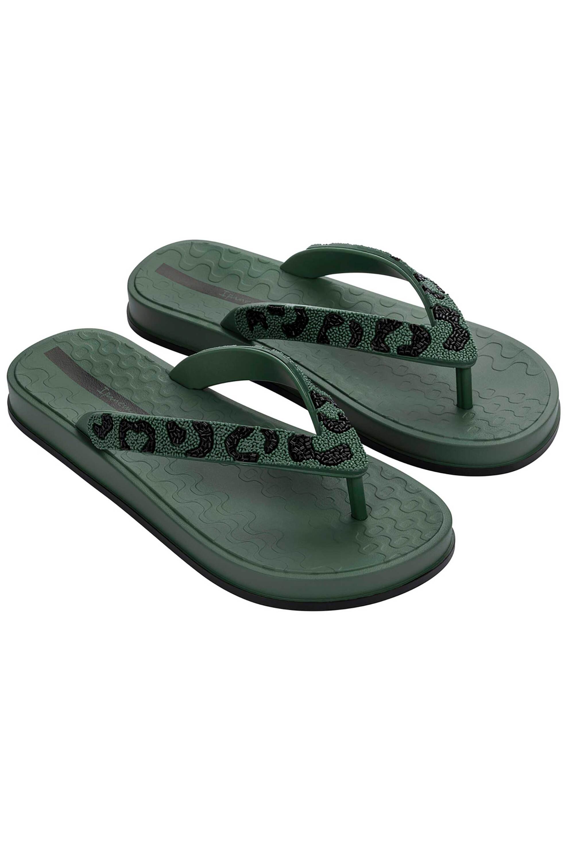 Ipanema γυναικείες σαγιονάρες με animal λουράκια - 1-780-26352-29-4 Χακί