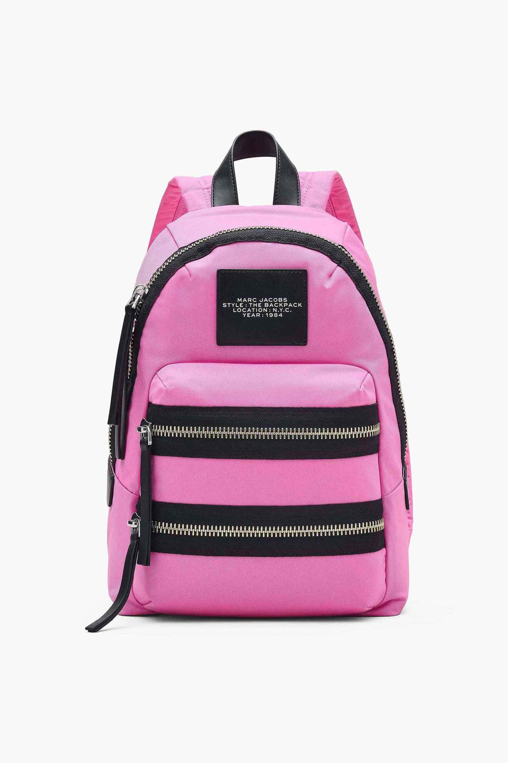 MARC JACOBS Marc Jacobs γυναικείο backpack "The Biker Nylon Medium" - 2F3HBP029H02 Φούξια