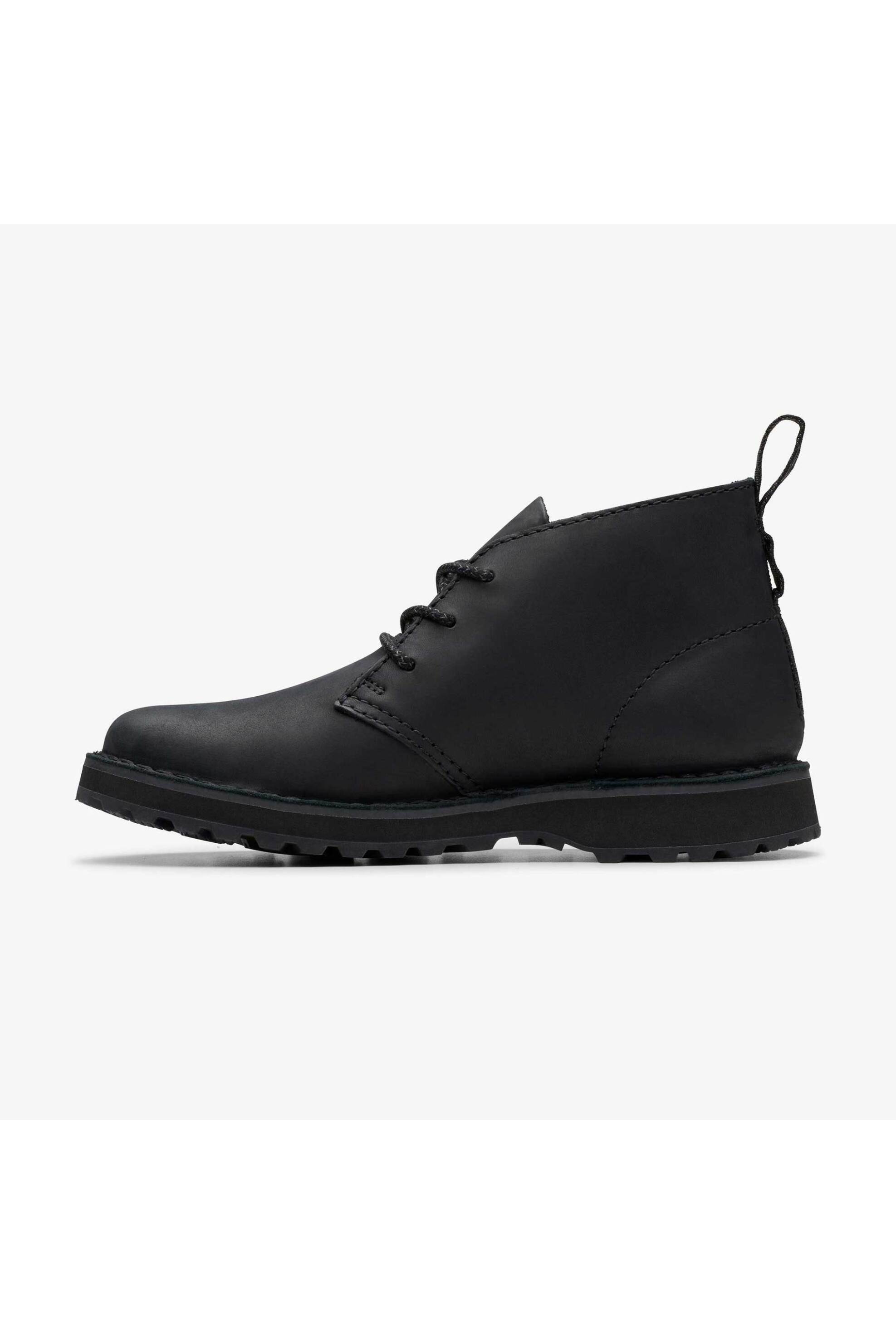 Clarks ανδρικά δερμάτινα μποτάκια ''Solsbury Desert'' - 26179716 Μαύρο φωτογραφία