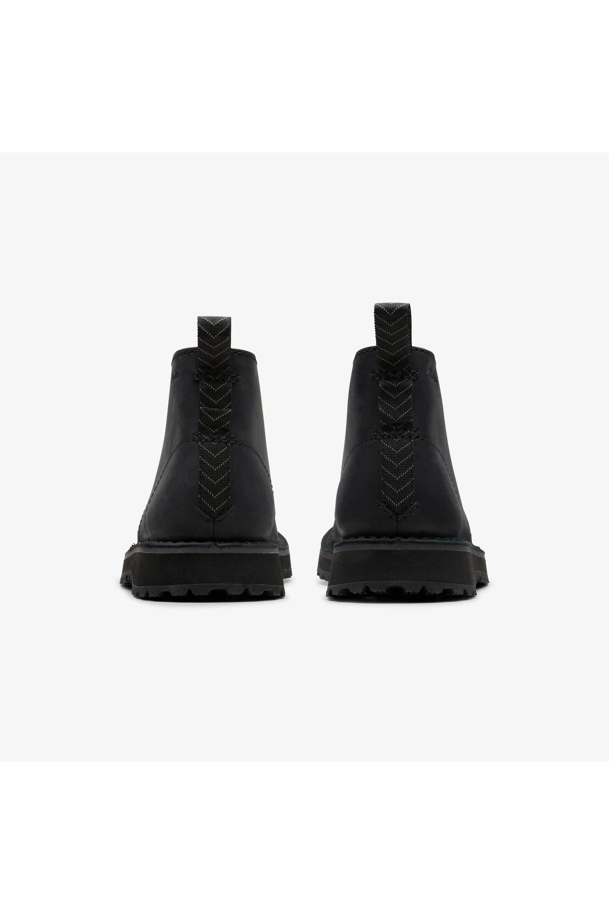 Clarks ανδρικά δερμάτινα μποτάκια ''Solsbury Desert'' - 26179716 Μαύρο φωτογραφία