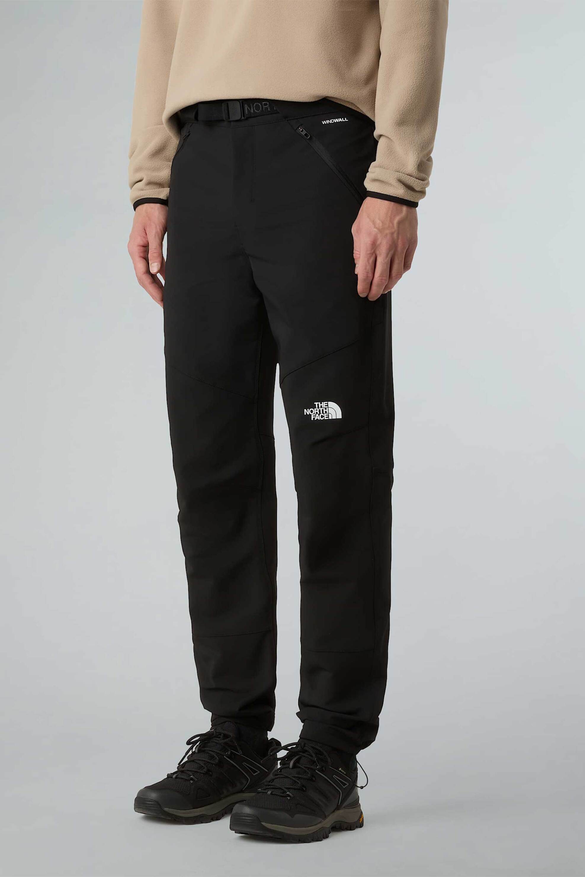 The North Face ανδρικό αδιάβροχο παντελόνι Regular Tapered Fit "Diablo" - NF0A7X6D4H01 Μαύρο φωτογραφία