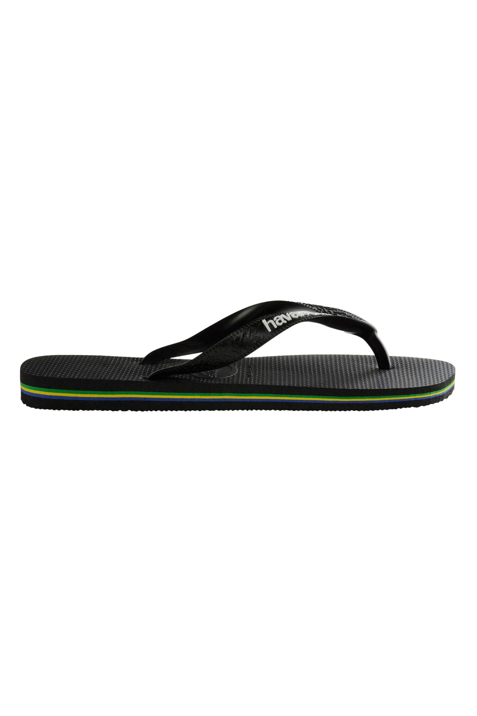 Havaianas Unisex Σαγιονάρες Brasil Logo&Apos - 4110850 Μαύρο