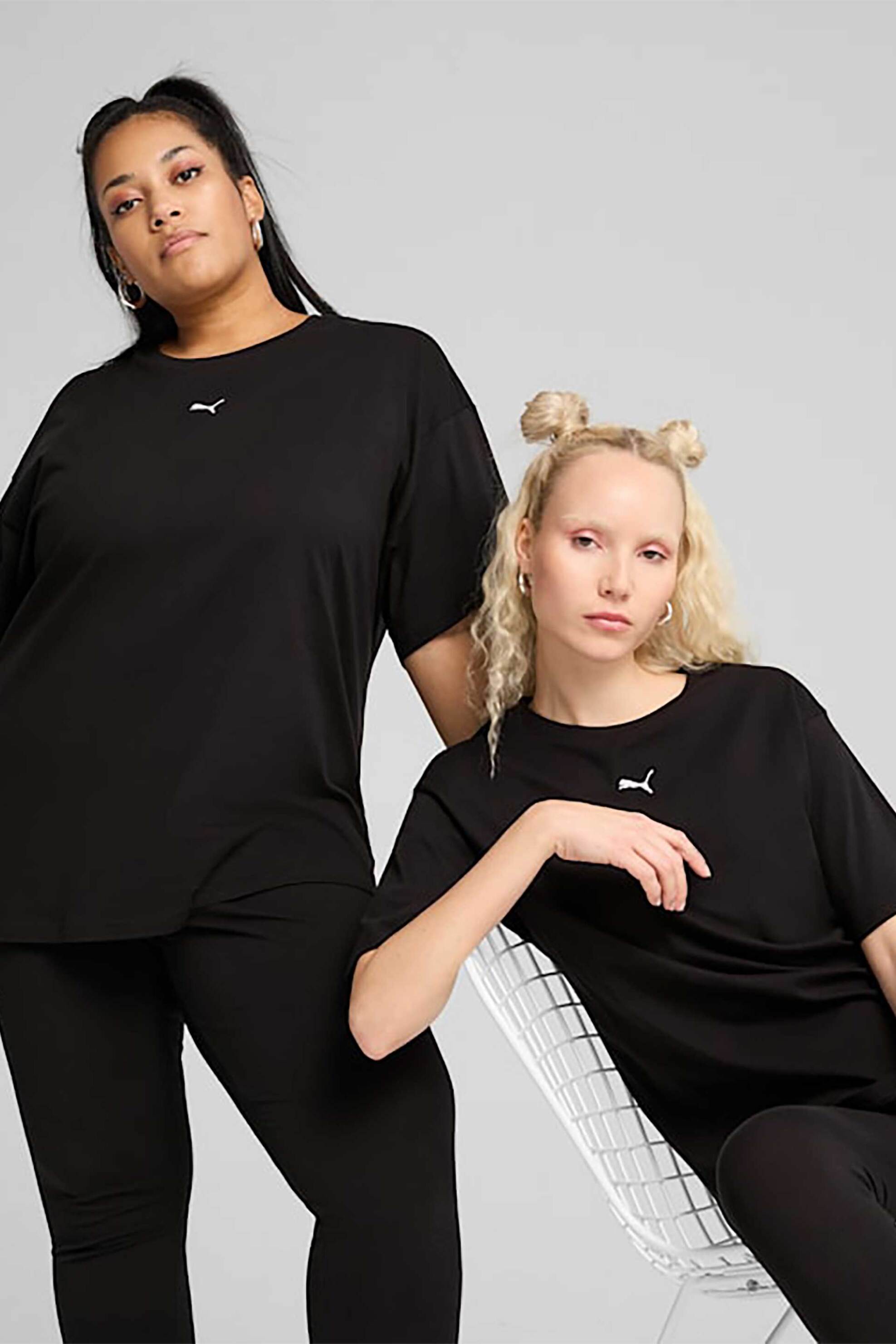 Puma γυναικείο T-shirt με λογότυπο Relaxed Fit 