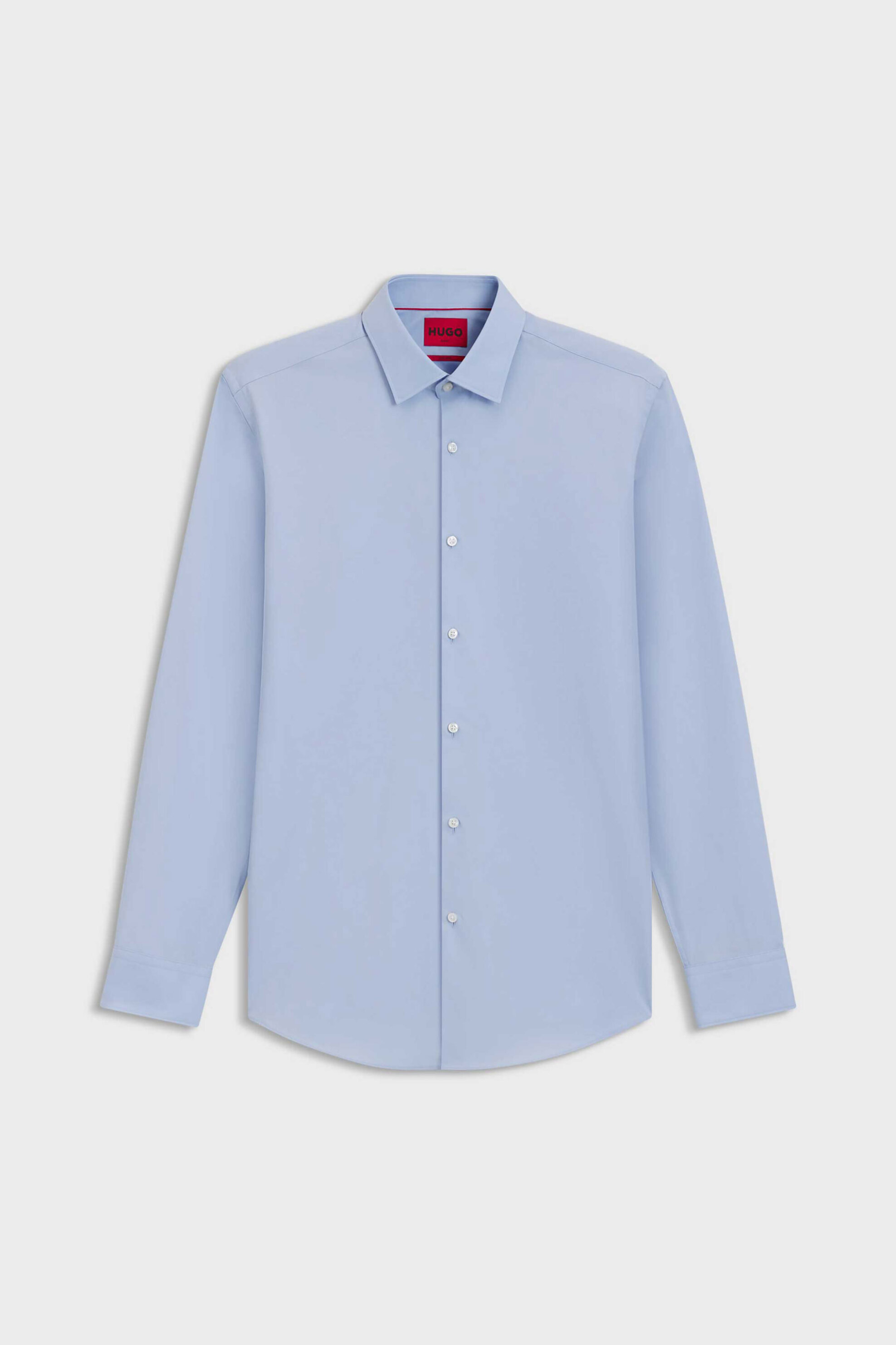 Hugo Boss Ανδρικό Πουκάμισο Μονόχρωμο C-Jenno - 50289499 Σιελ