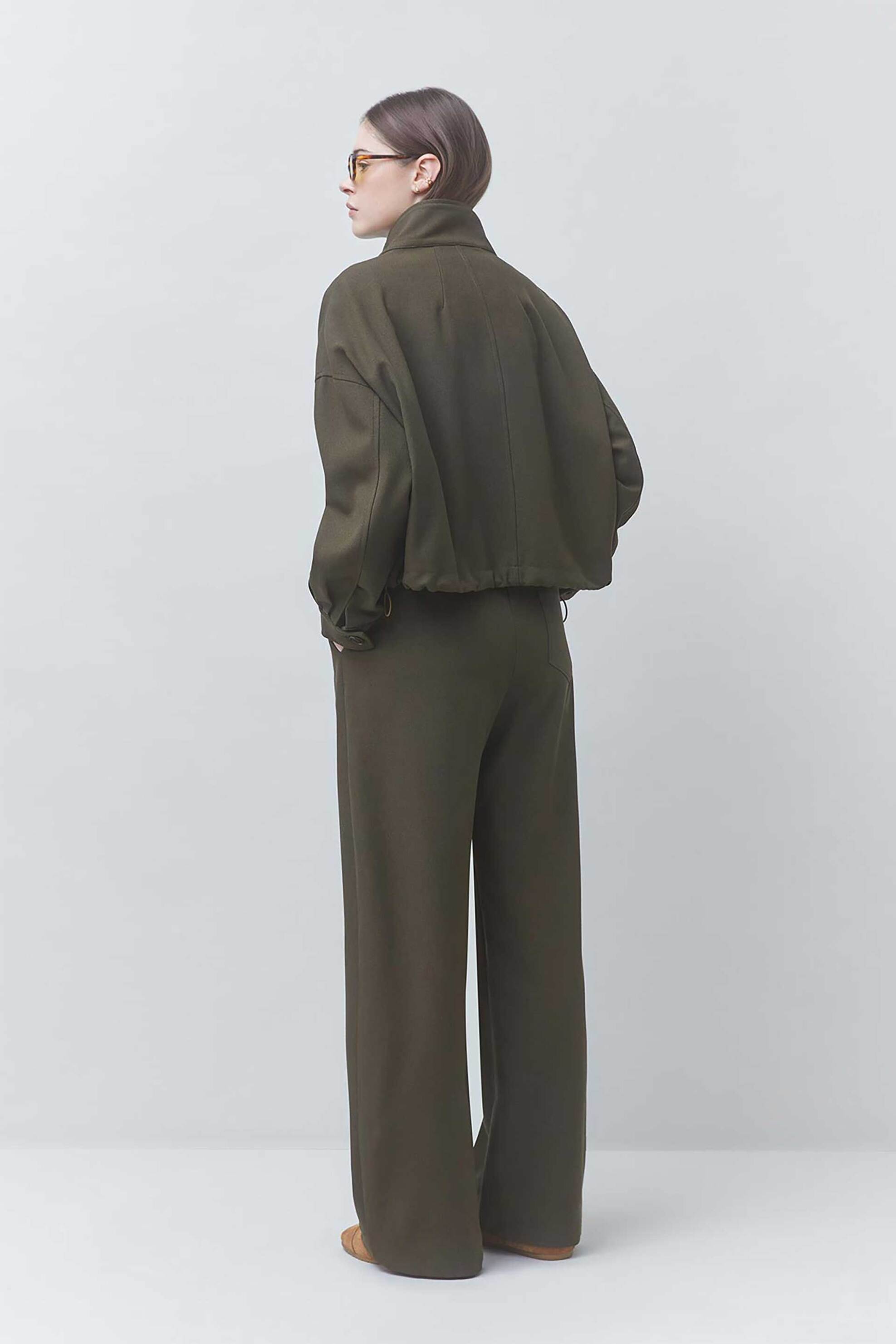 SUNCOO PARIS Suncoo Paris γυναικείο jacket με τσέπες "Dona" - C10393H26 Χακί - 4